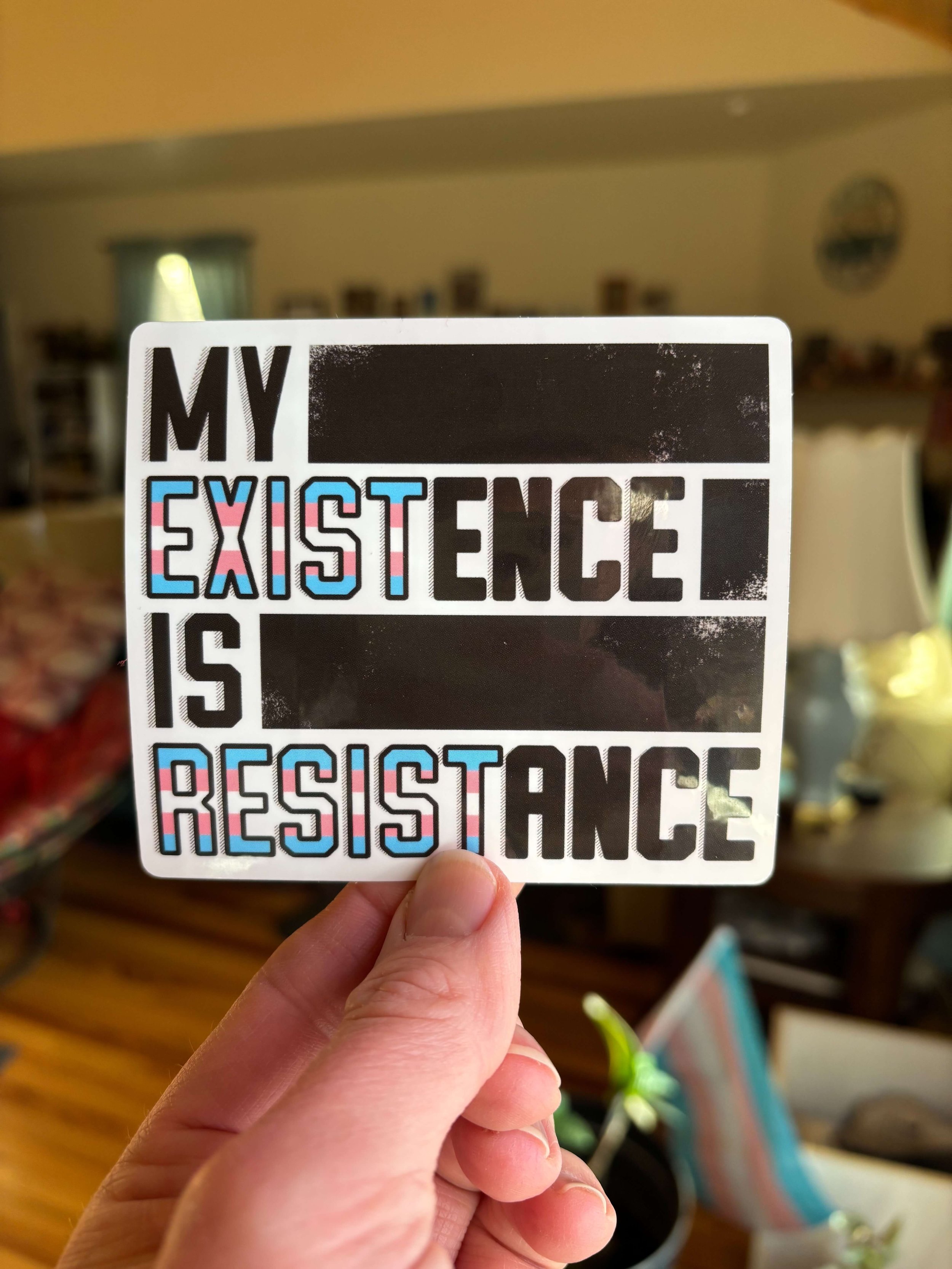 Existence is Resistance Sticker