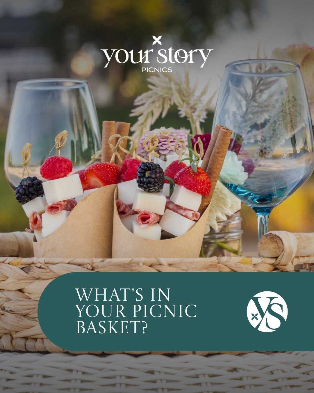 What are your picnic must-haves? Wine? Brie? Drop them below! 🍷 #YourStoryPicnics #PicnicEssentials #LuxuryPicnic #ClevelandPicnics #BriePlease