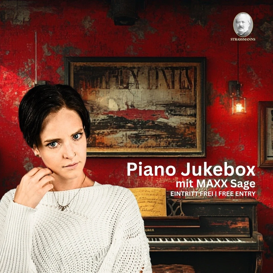 Wir freuen uns auf die erste Piano Jukebox mit @maxx.music - Heute ab 20:30 geht's los.
Wie immer mit Eintritt frei.
