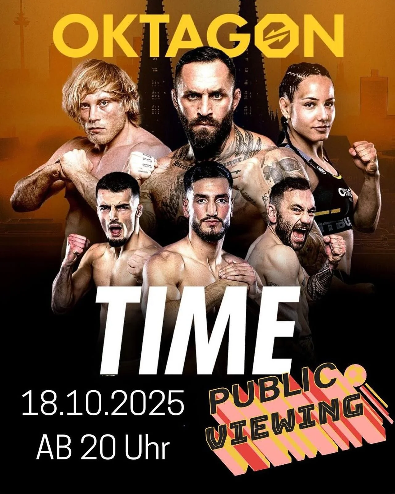 Ein Event am Abend reicht uns nicht!

OKTAGON TIME im Strassmanns
📅 18. Oktober 2025
🕗 Ab 20 Uhr
📍 Strassmannstra&szlig;e 13A, Friedrichshain

Am Samstag zeigen wir wieder das gro&szlig;e OKTAGON-Event live bei uns.
Fighter, Fights, Spannung &ndas