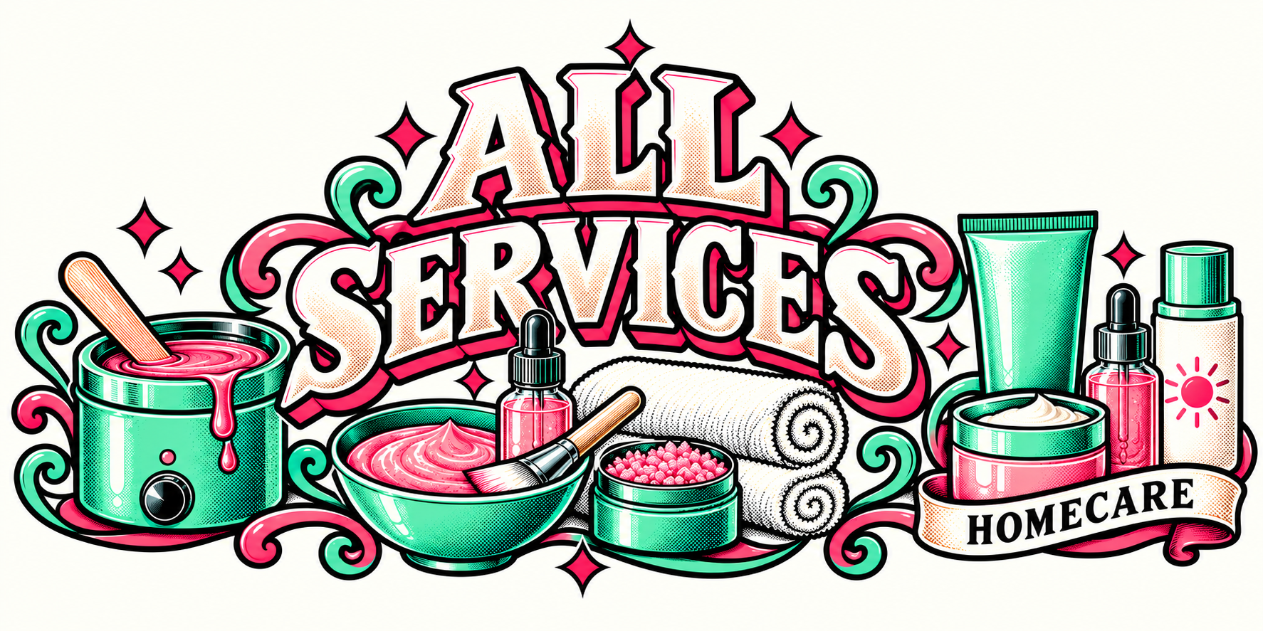 Explore all waxing, skincare, body treatments, and homecare at The Cat House.