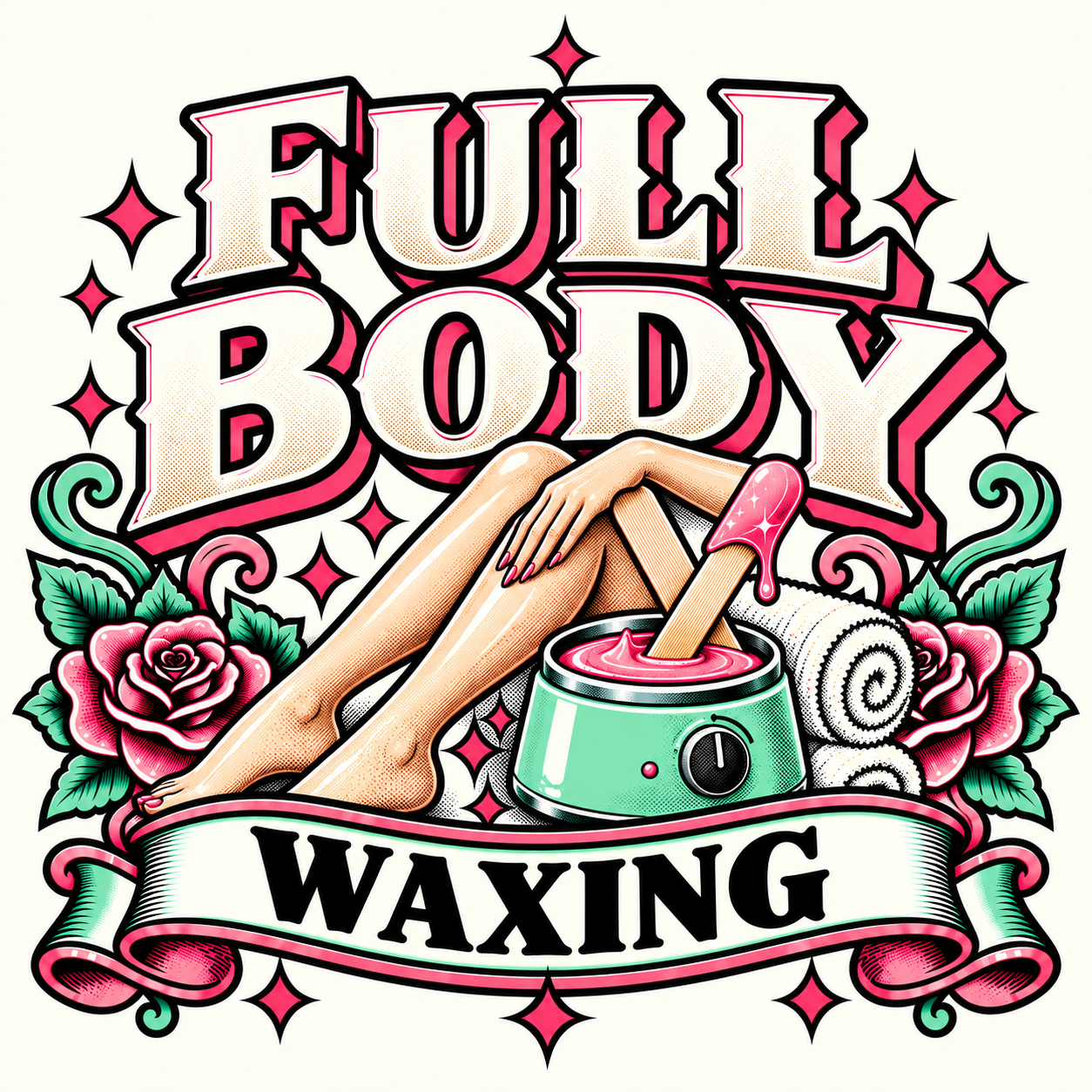 Explore full body waxing services at The Cat House.