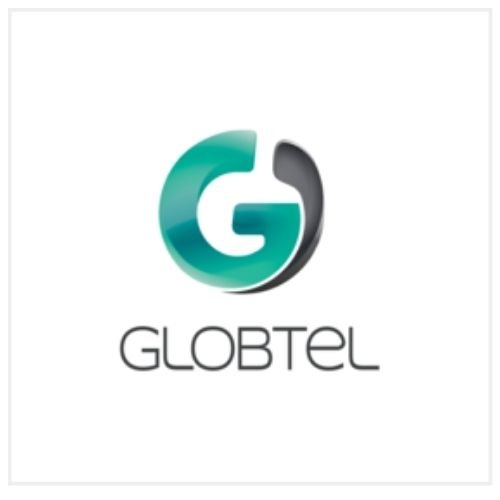 Globelet logo with a stylized letter G and the word 'GLOBTEL' underneath.