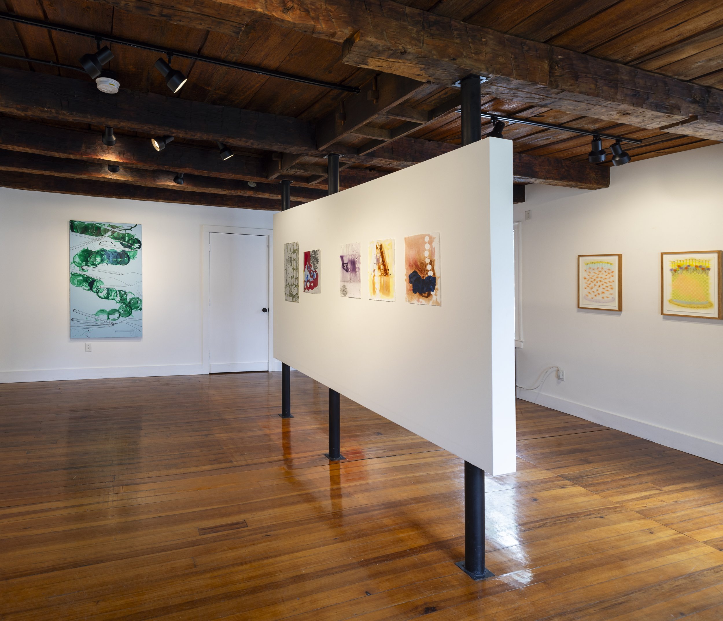 Installation view, works by Haleigh Collins.