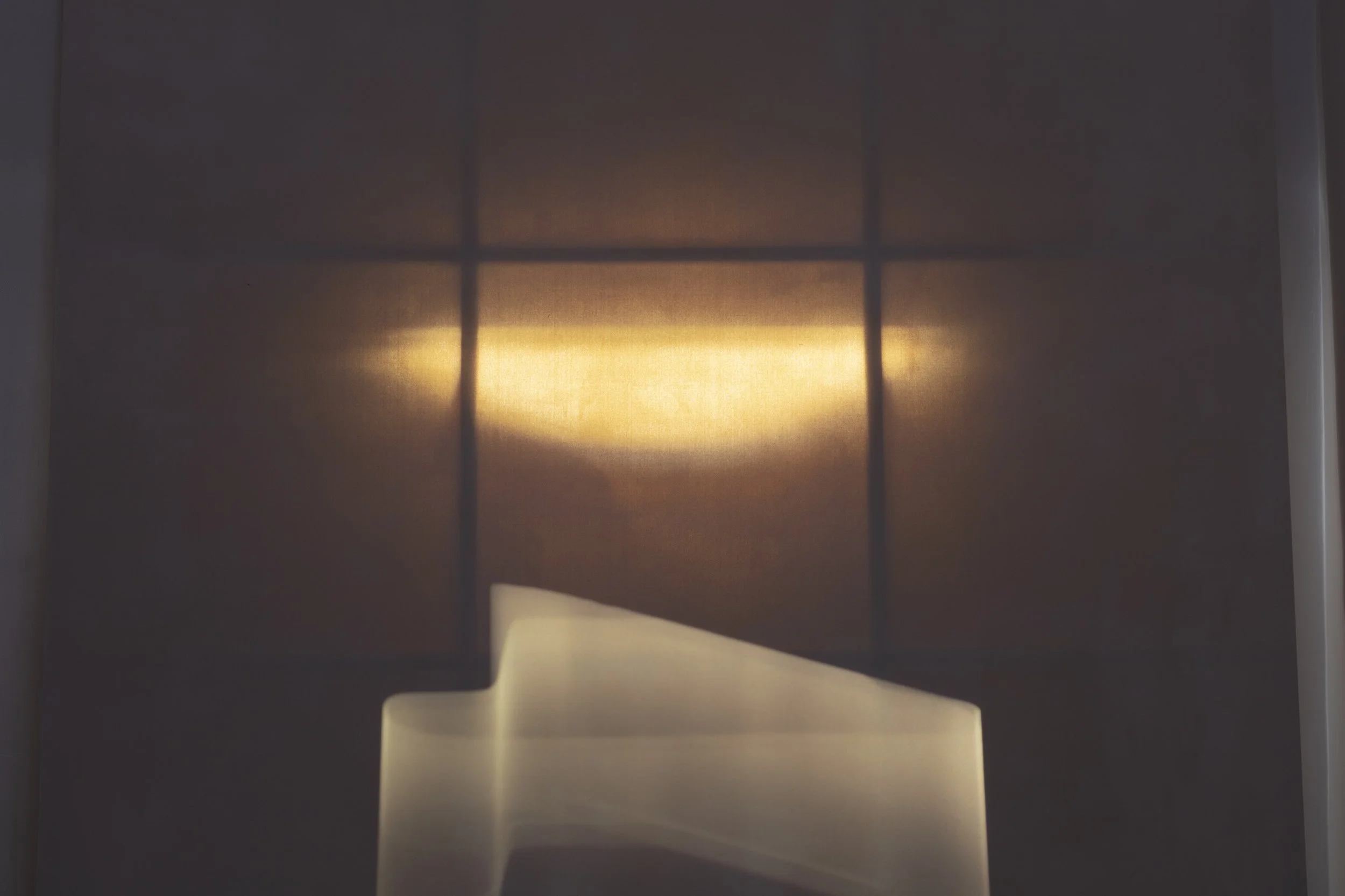 Blinn and Lambert, Only out an hour, 2026, 35mm slide projection, daylight, 100 minutes on loop, silent.