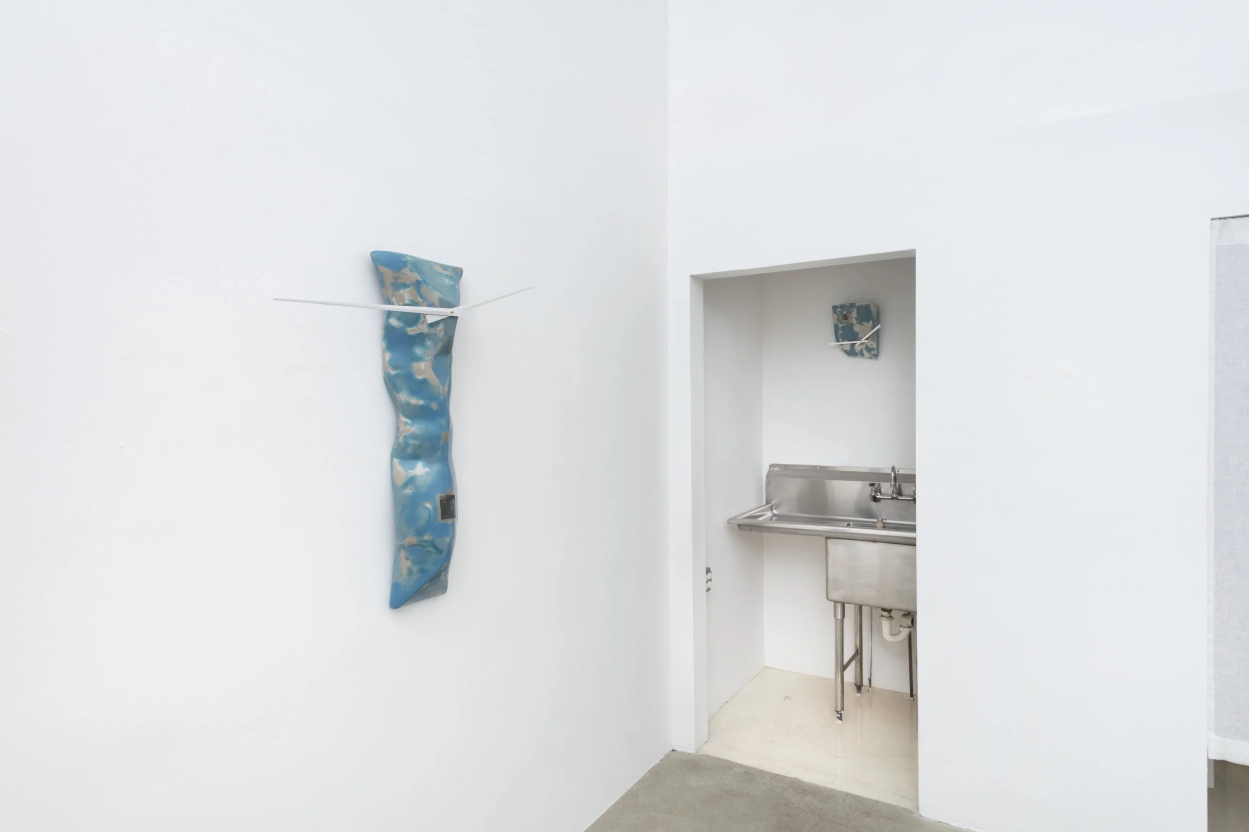 Installation view, Touching Grass, North Loop West, Los Angeles, CA. November 21, 2025 – January 3, 2026. Image courtesy Josh Schaedel.