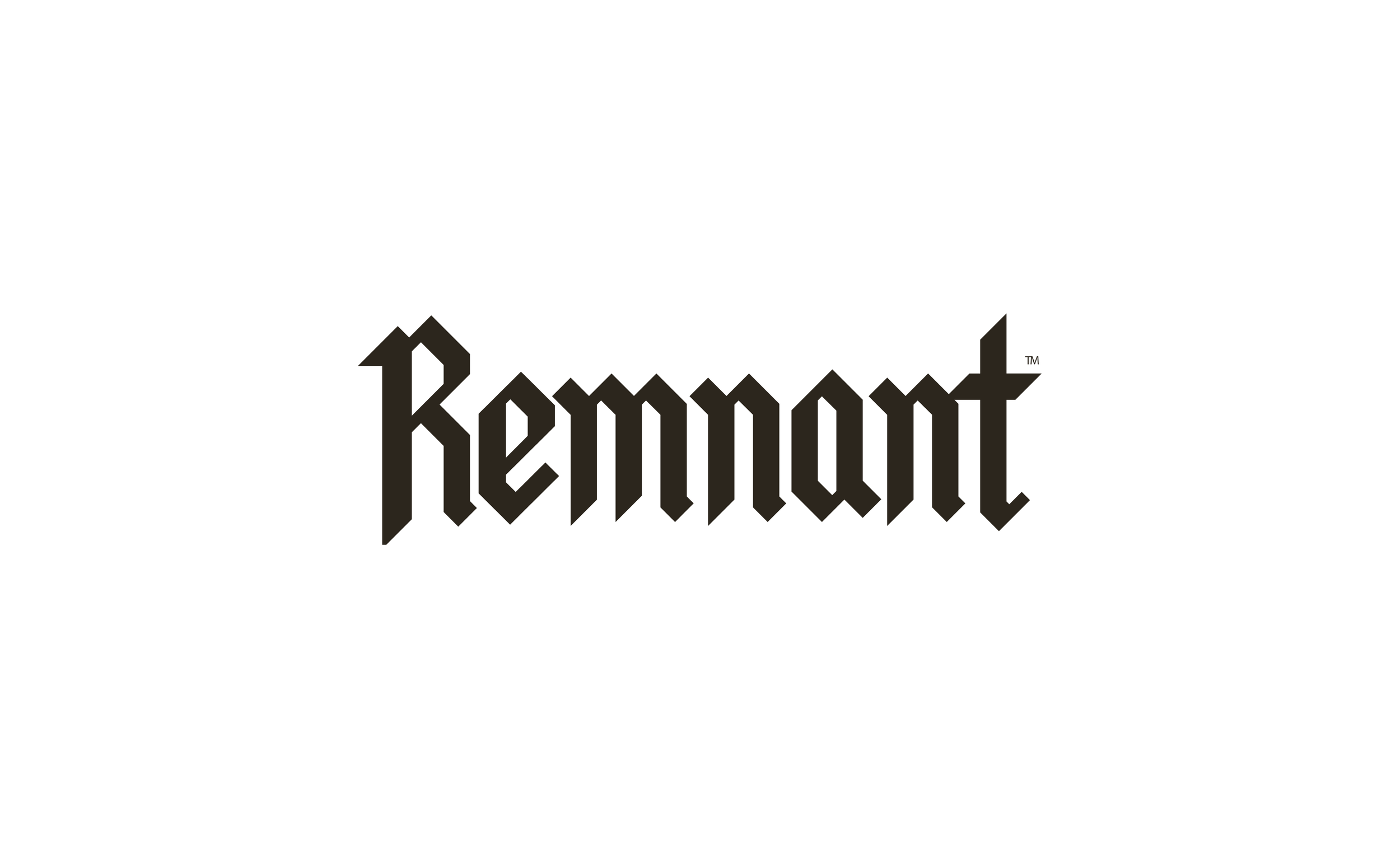 The word 'Remnant' in gothic-style black font on a white background.