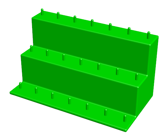 Customisable 3 Tier Ooshie Display Shelf