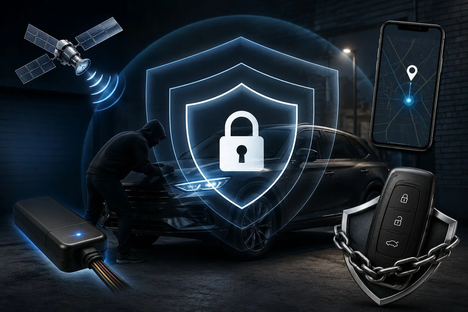 Layered Vehicle Security: Why Trackers and Immobilisers Work Better Together