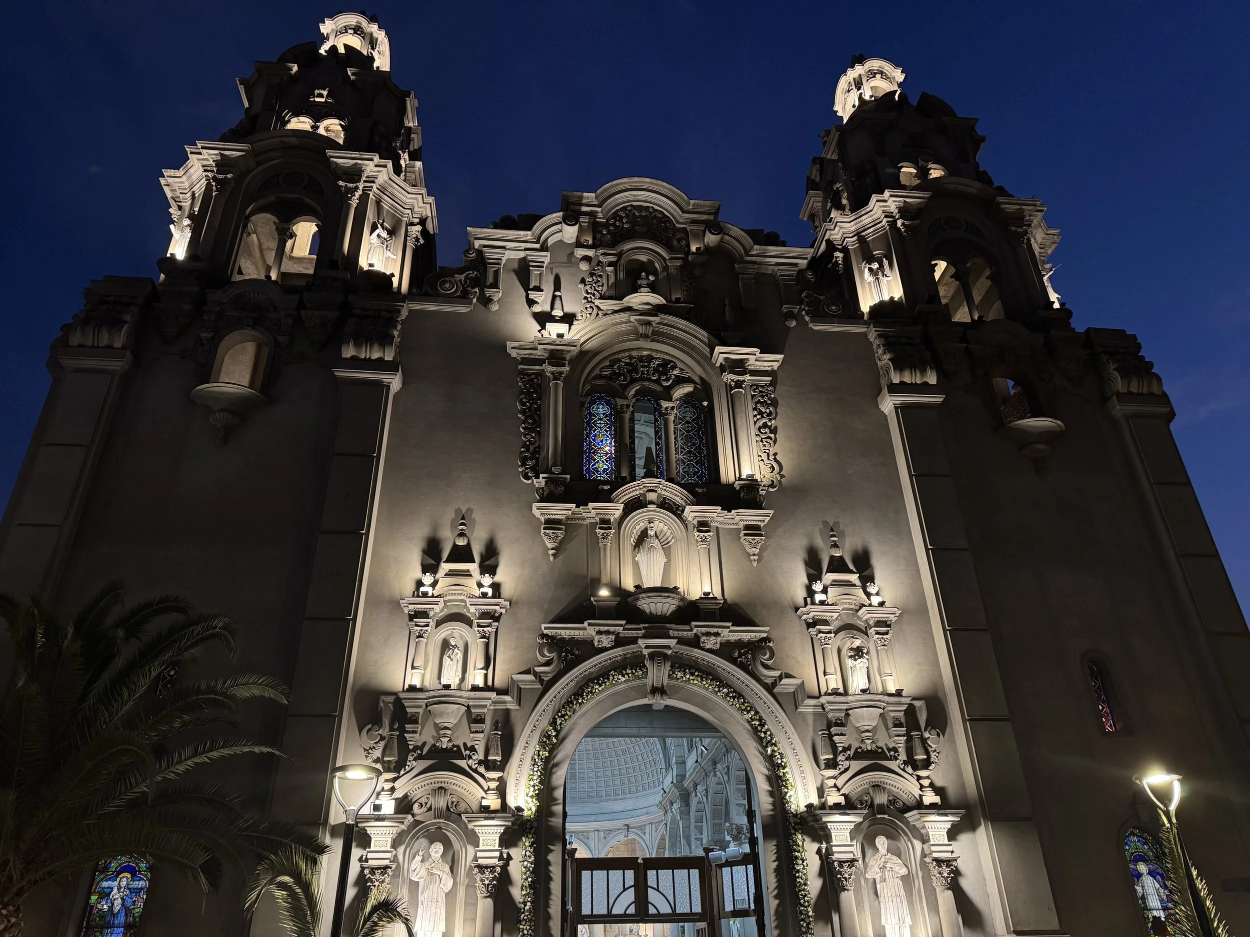 beautiful catholic church in Lima peru