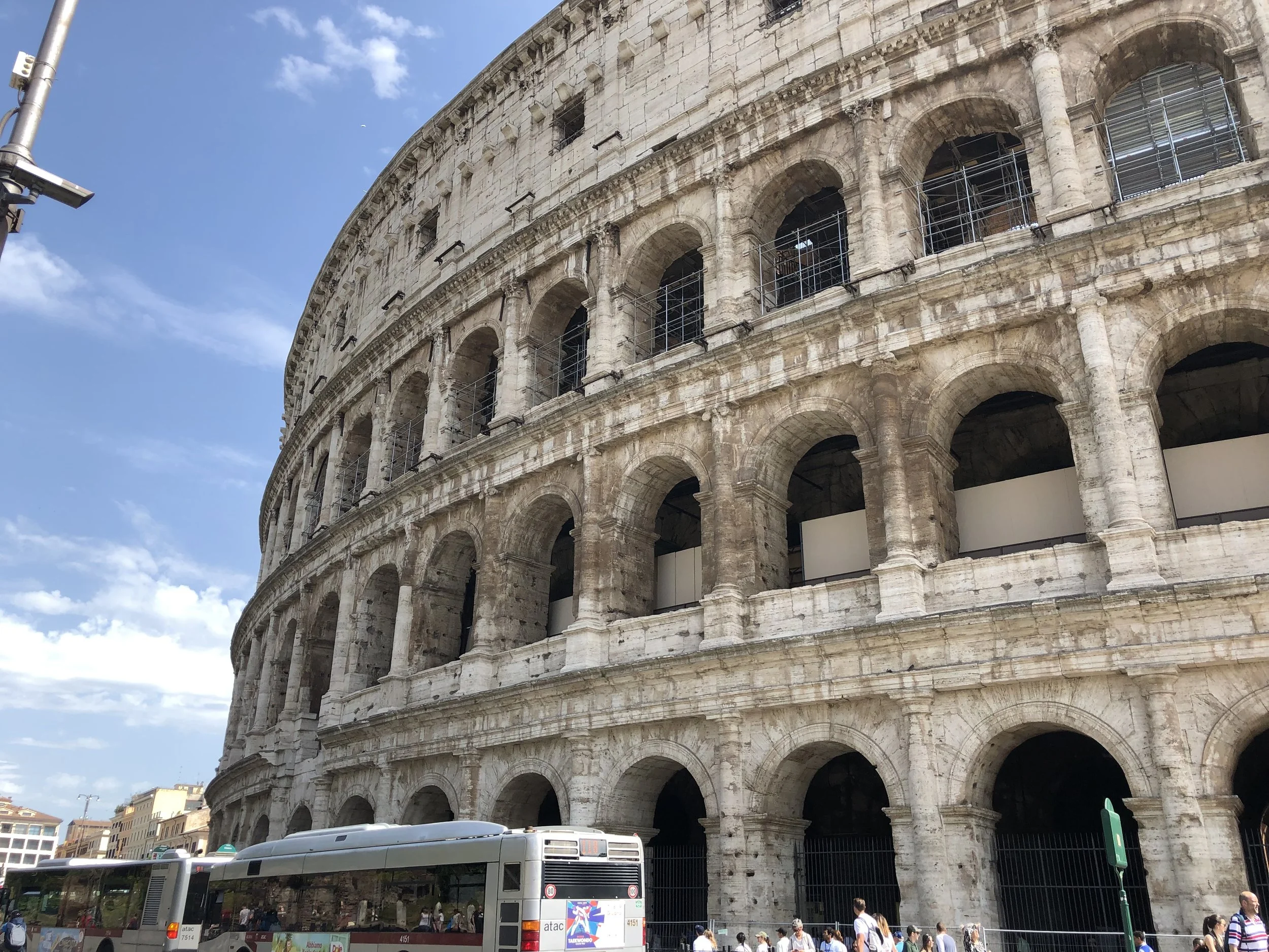 Mediterranean Cruise Ports in Amazing European Destinations - Rome, Italy Colosseum
