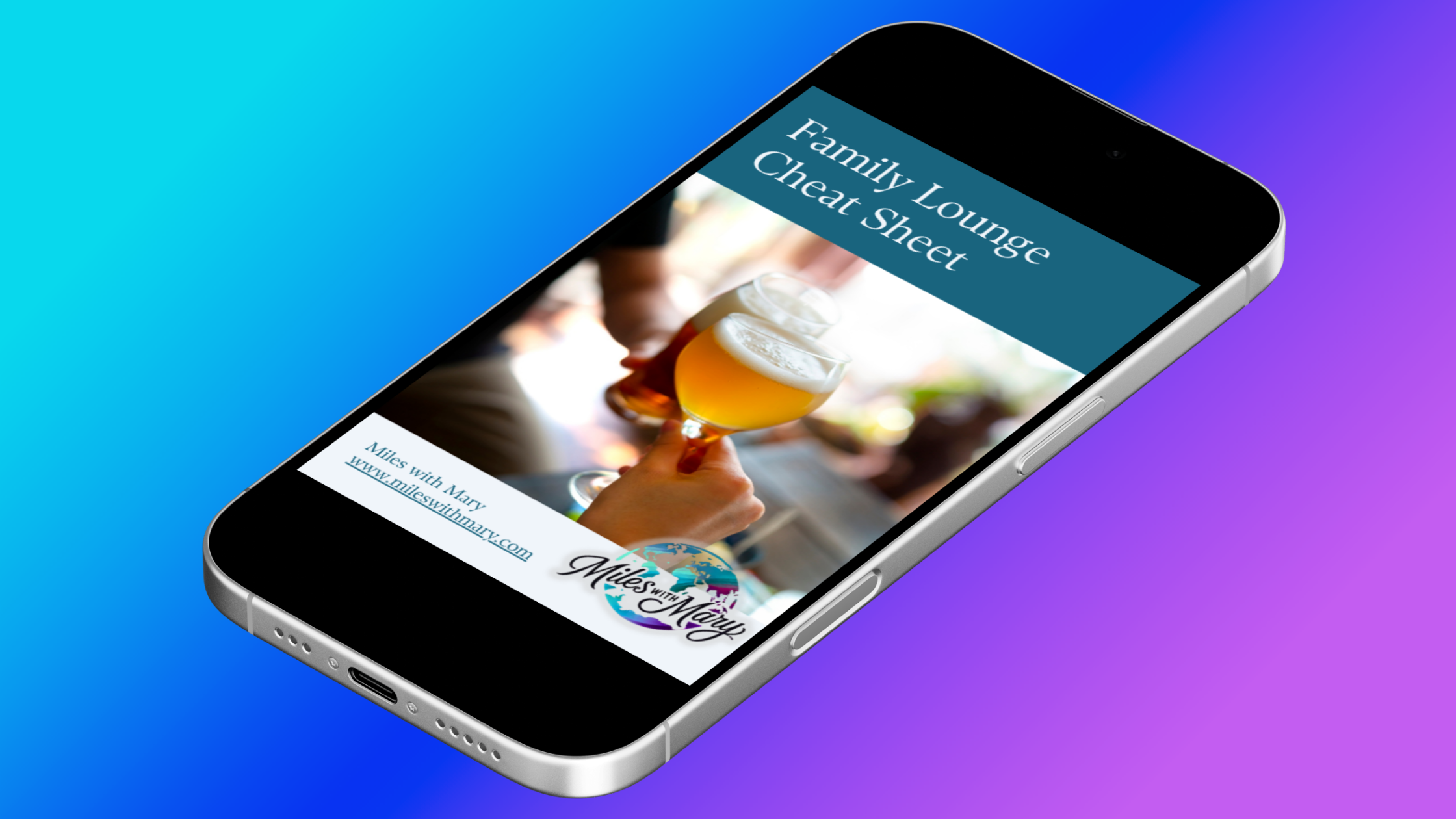 miles with mary family lounge guide mobile