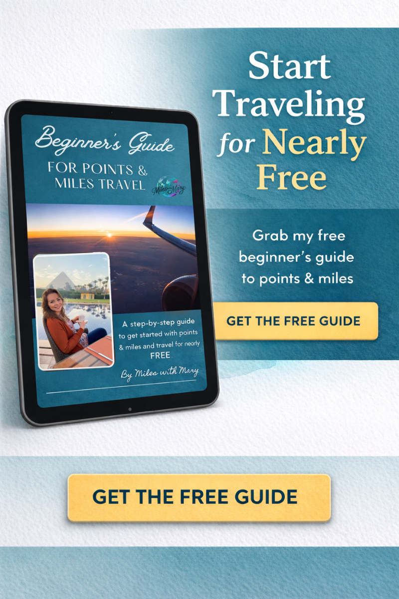 miles with mary beginners guide to points and miles