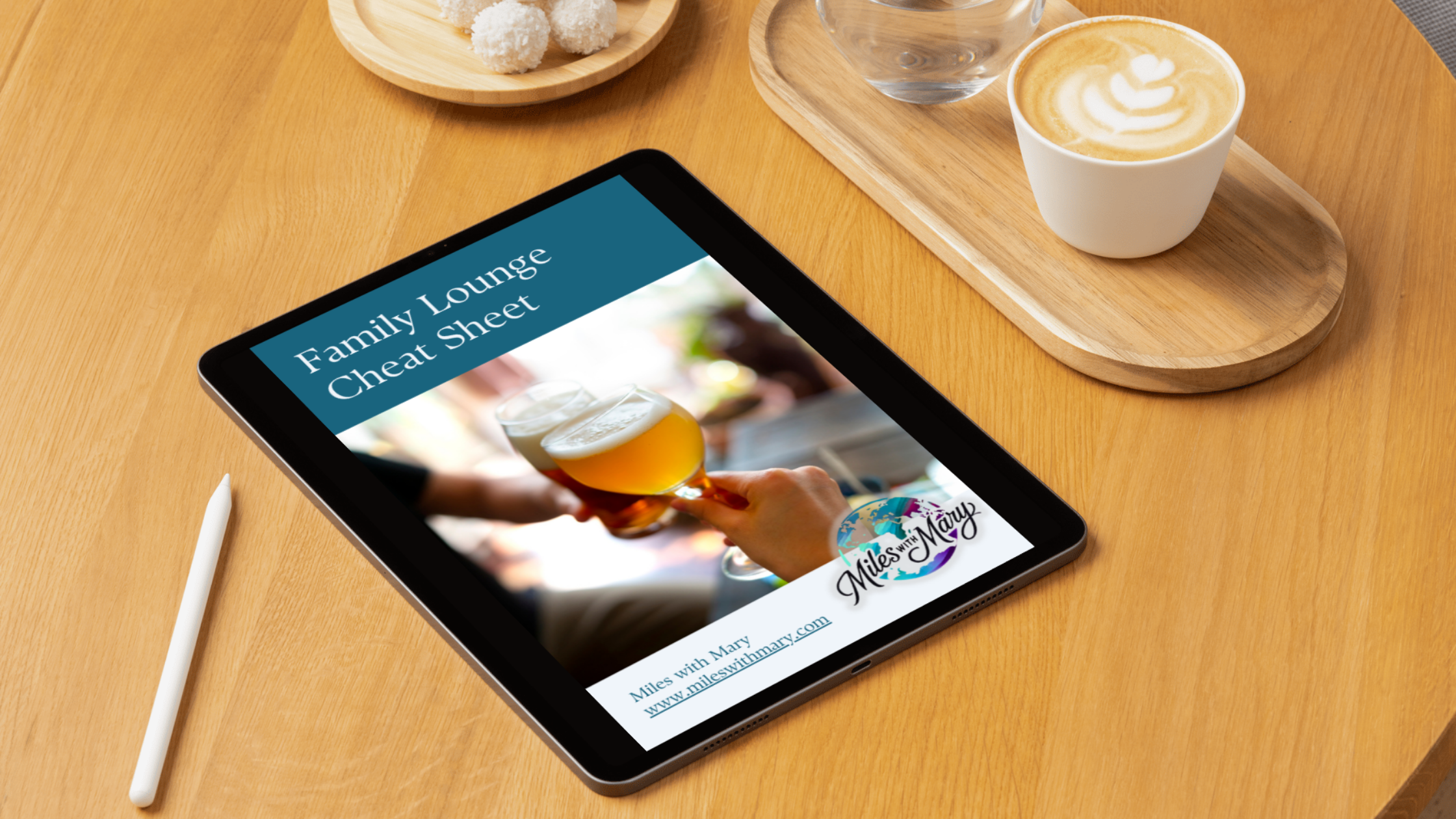 Miles with Mary lounge access guide for families