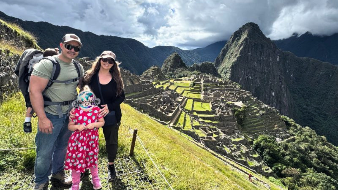 Machu Picchu with kids Peru family travel
