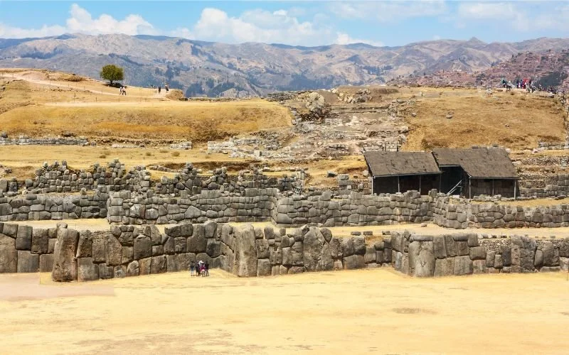 Sacsayhuaman ruins Cusco Peru