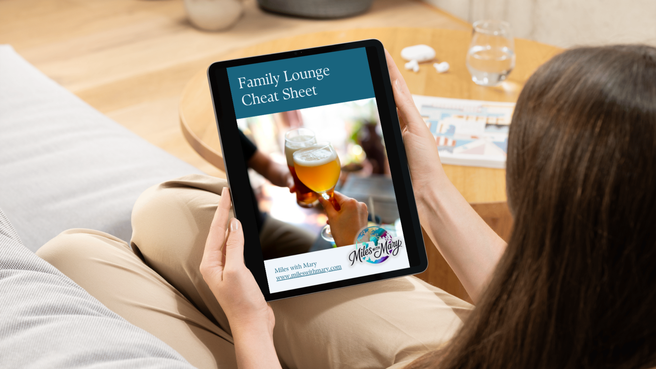 miles with mary family lounge access guide