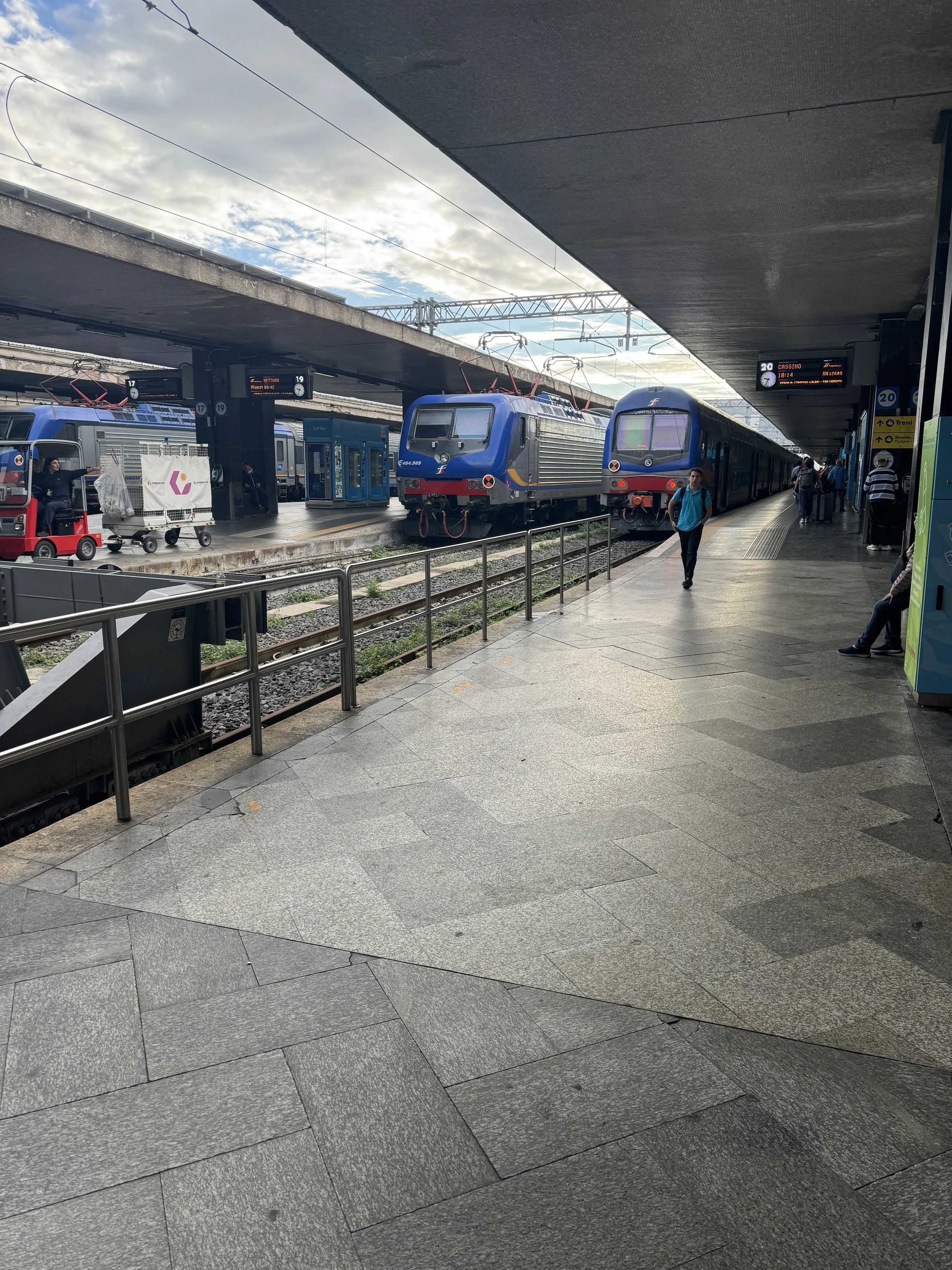 Mediterranean Cruise Ports Are Often Close to Public Transportation Trains, Metros, etc