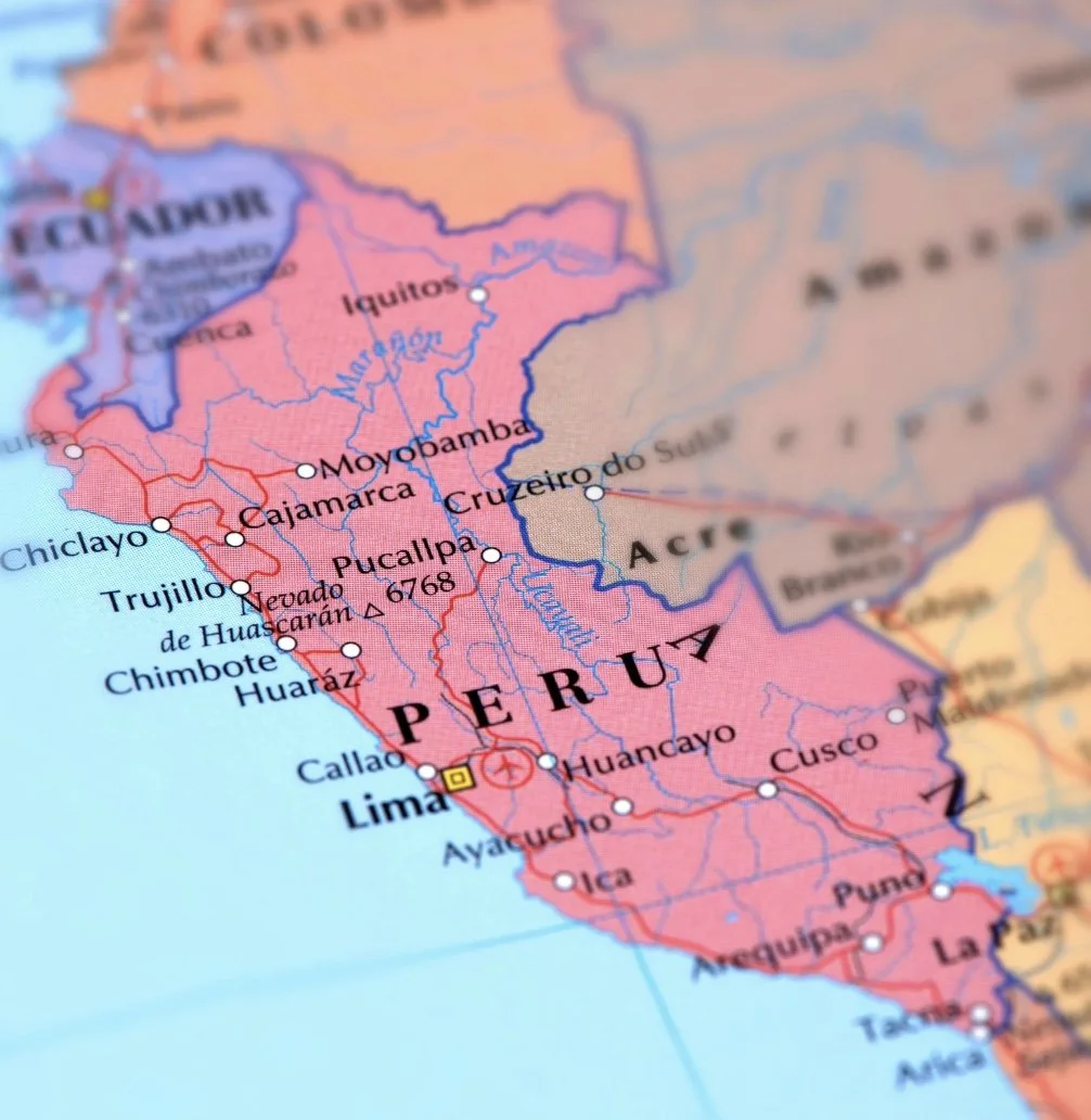 map of peru where to stay with kids