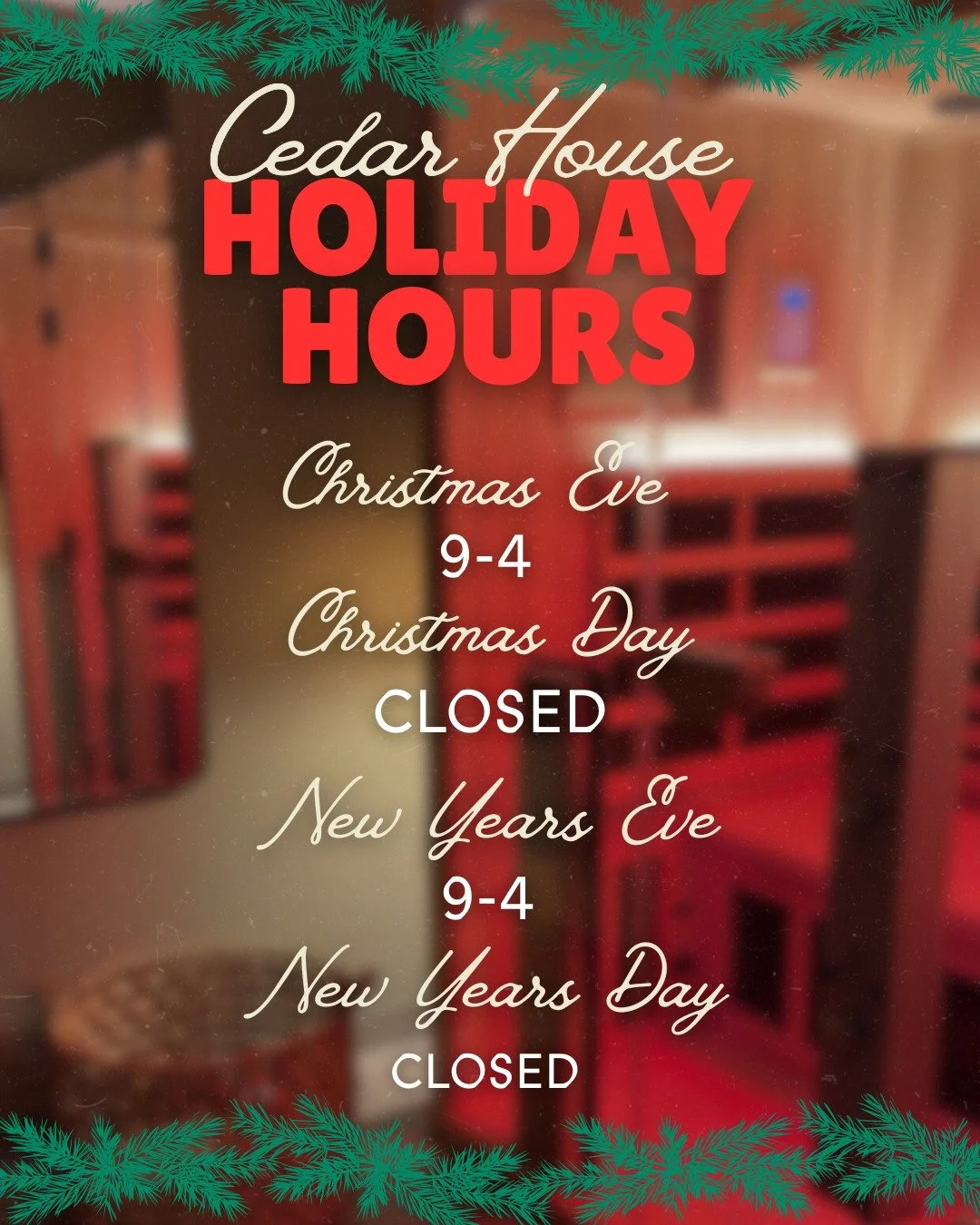 ❄️🔥
Nothing like a little warmth this time of year.
Check our holiday schedule if you&rsquo;re planning to stop in ✨