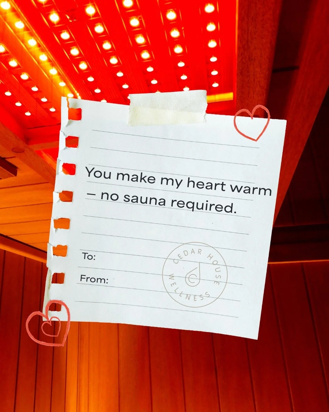 Send this to someone who deserves a little warmth (or chill). 😉

Happy Valentine's Day from Cedar House! 

#valentinesday #cedarhousewellnessnewyork