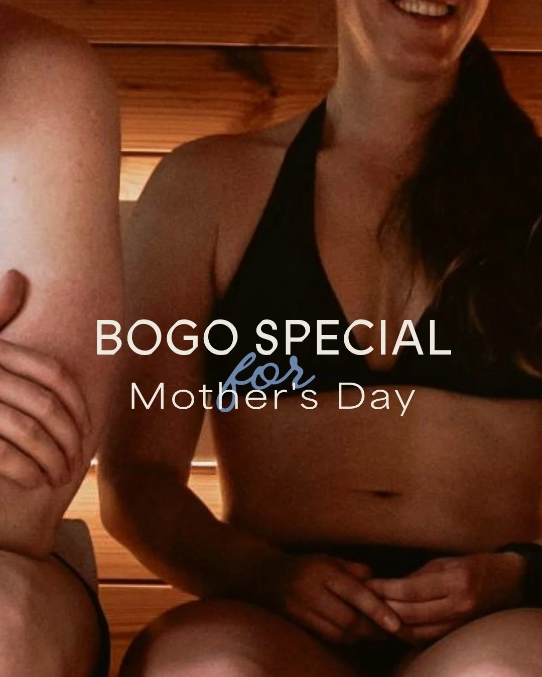 Celebrate Mother's Day with someone you love 💐

Buy one session, get one free&mdash;on us.
Bring your mom, a friend, or come back for another reset.

Free session must be used within 7 days
Limited availability. Book now.