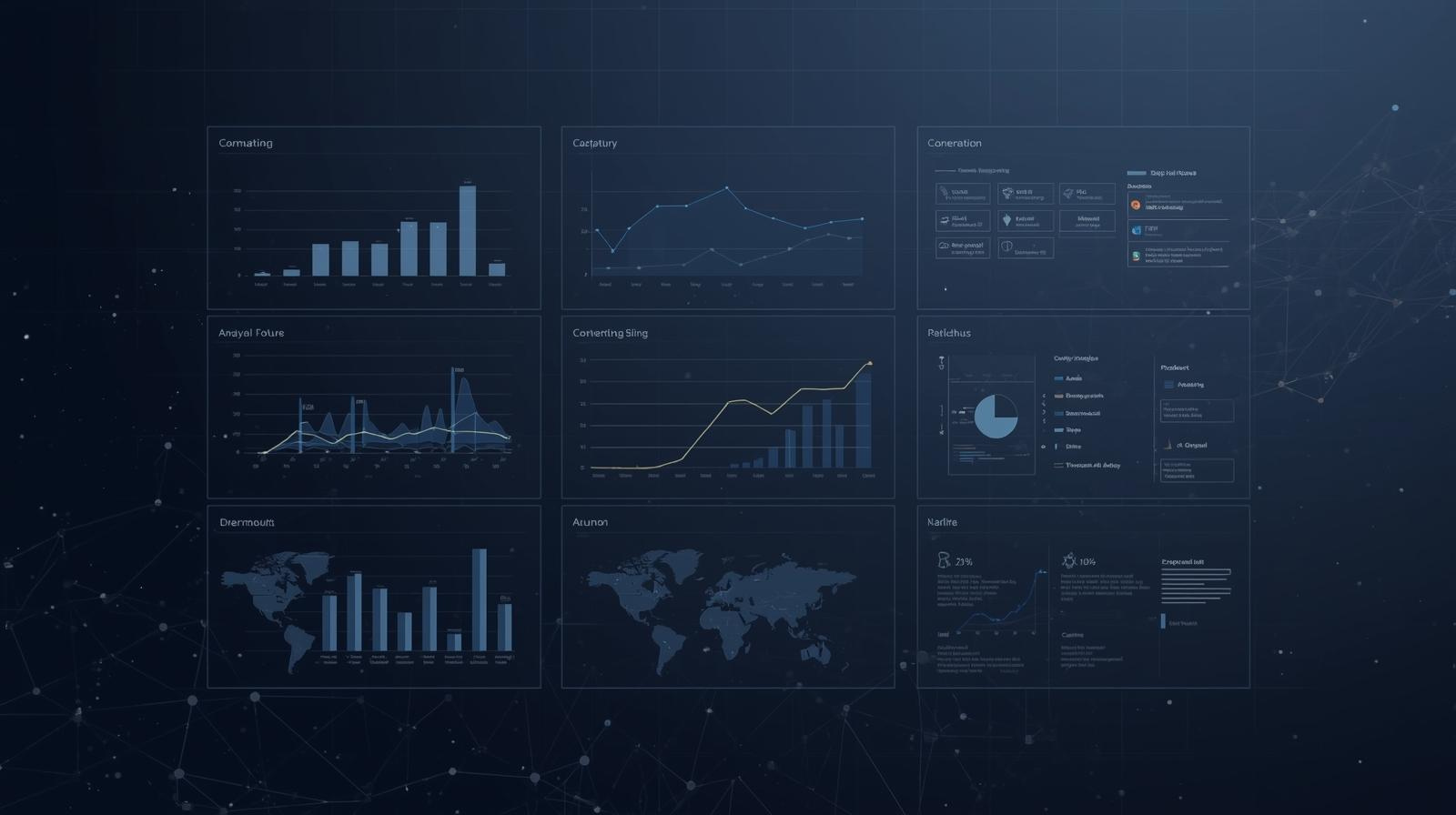 Market research analytics dashboard showing survey insights, customer segmentation, and data visualization used by Revelare Insights for strategic research consulting.