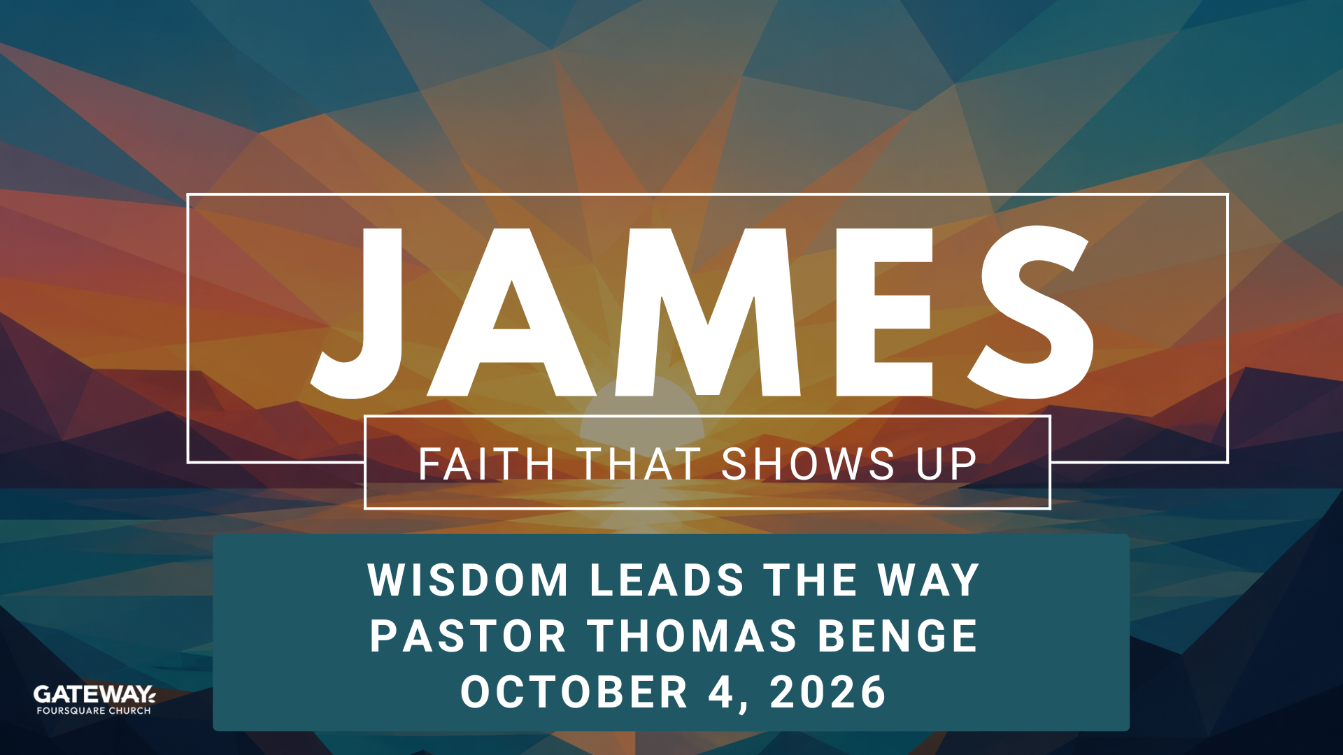 Wisdom Leads the Way