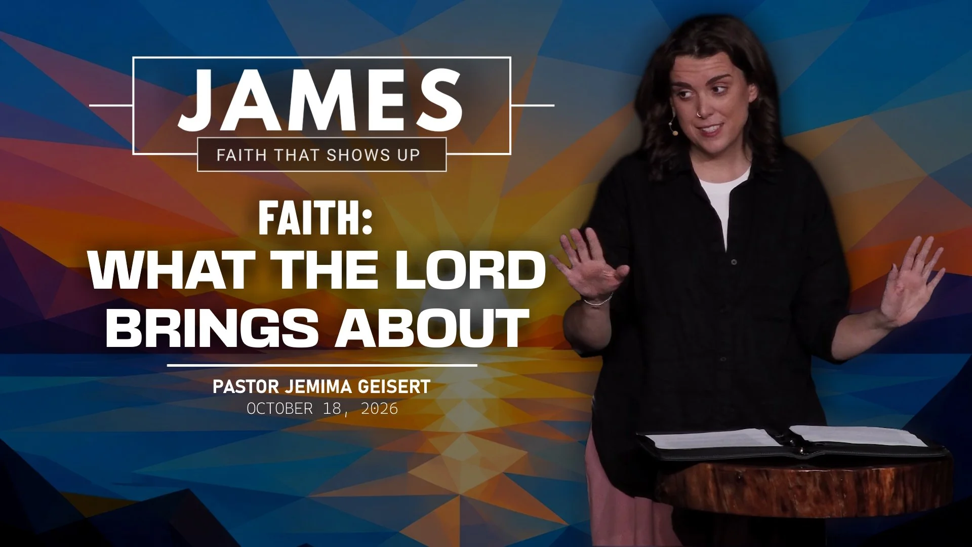 What the Lord brings about