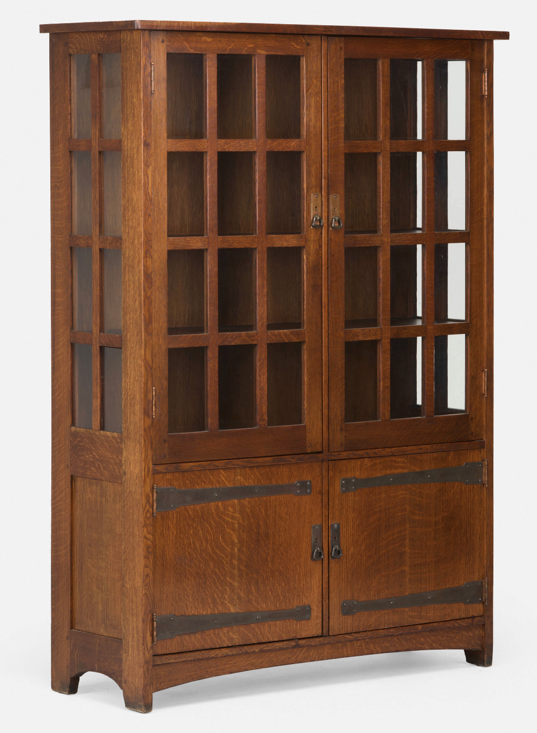 L. &amp; J.G. Stickley: China cabinet, model 729, circa 1910