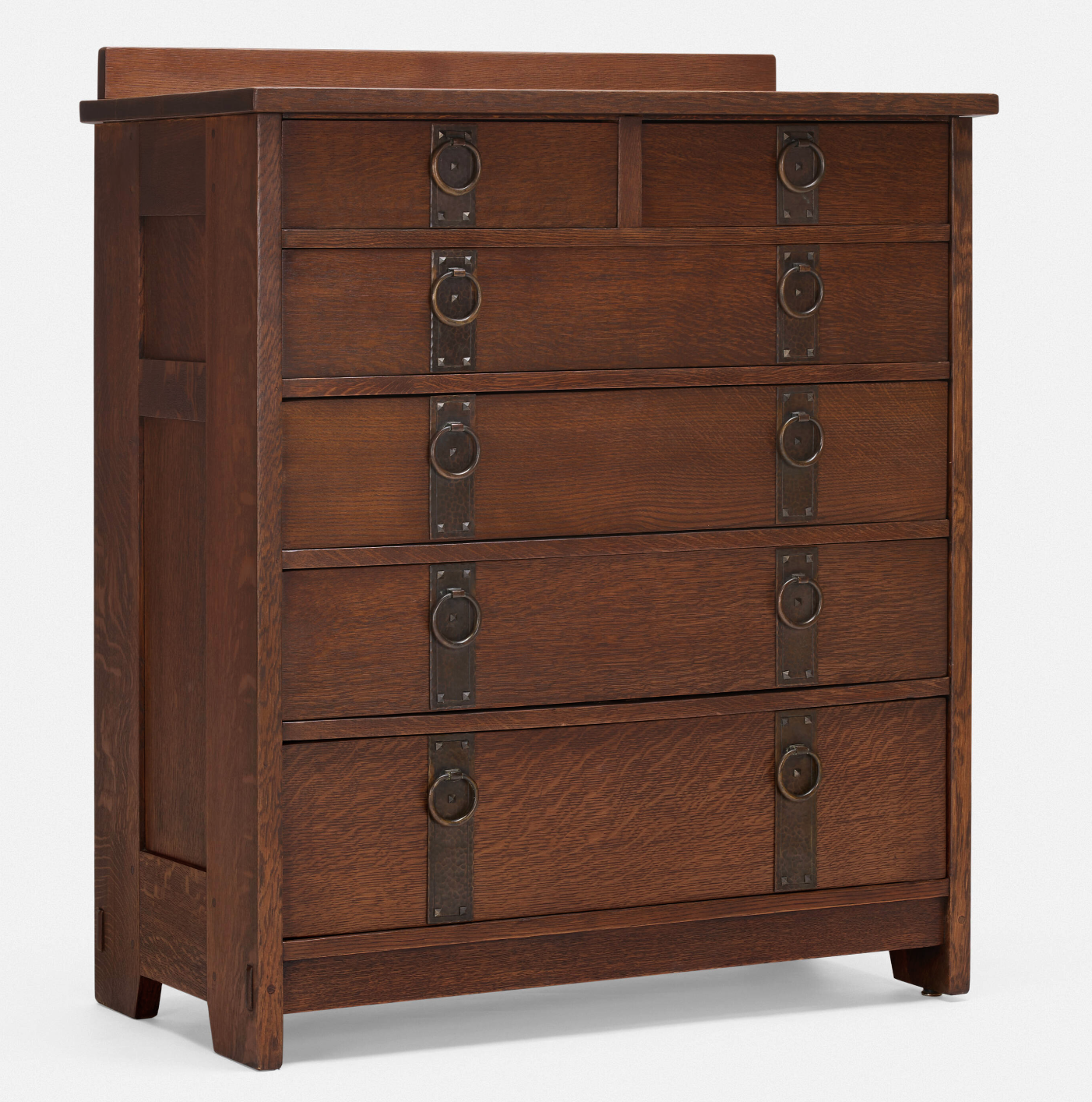 Gustav Stickley: Chest of drawers, model 906, circa 1907