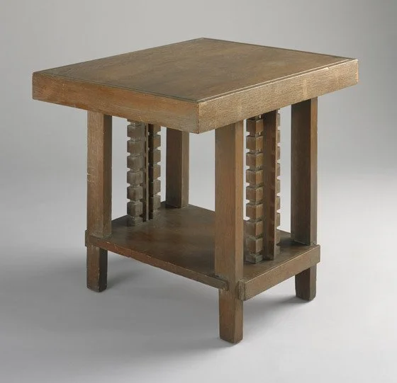 Frank Lloyd Wright: Table from the Aline Barnsdall "Hollyhock House," Los Angeles, 1920
