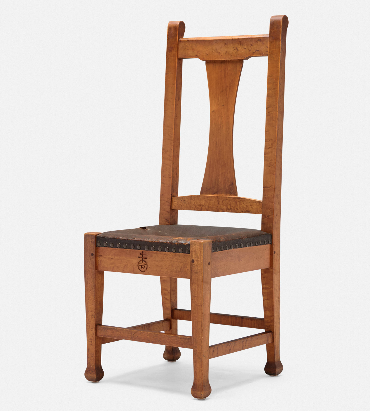 Roycroft: Chair, model 030 from the Roycroft Inn, East Aurora, circa 1906