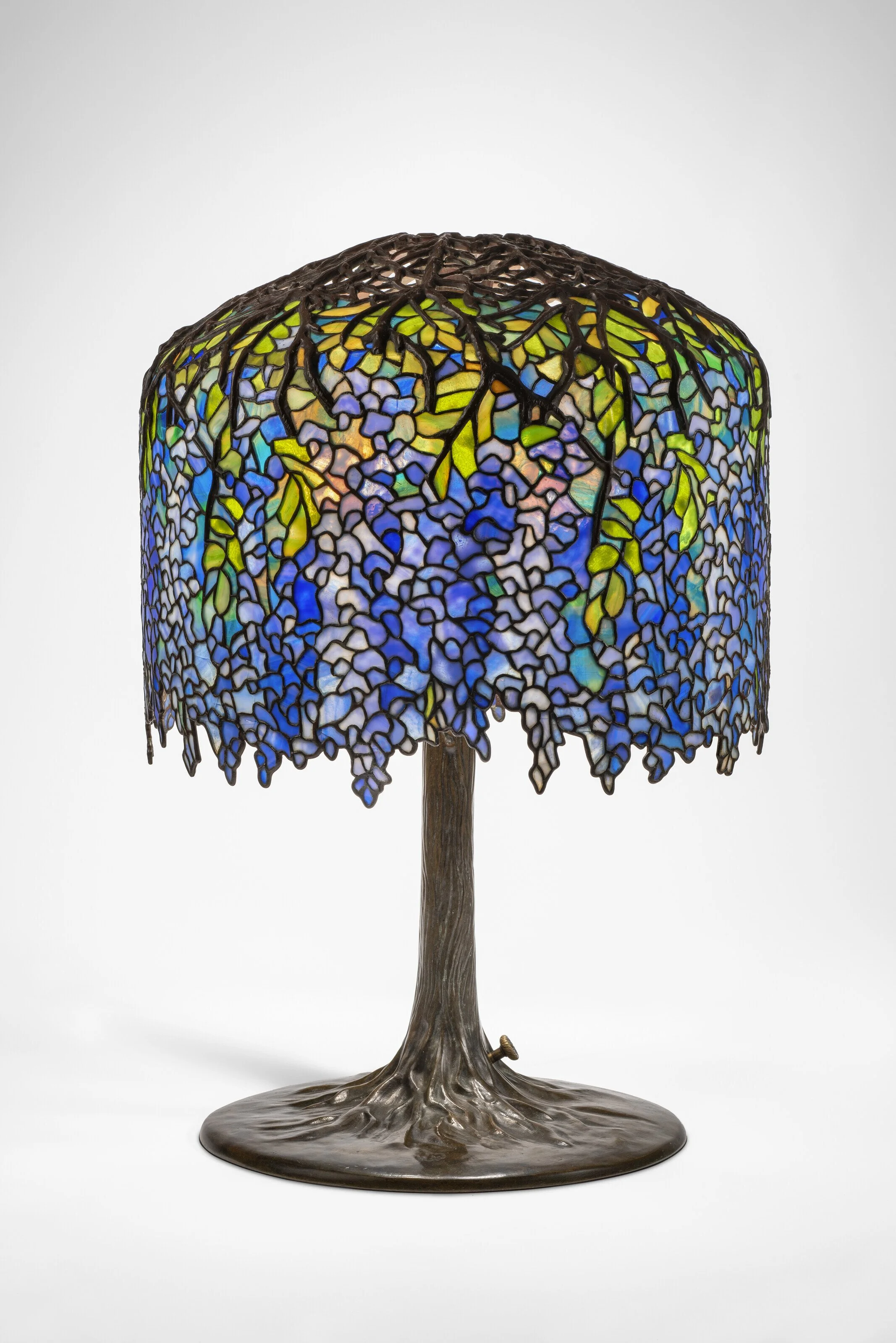Tiffany Studios: "Wisteria" Table Lamp, circa 1903