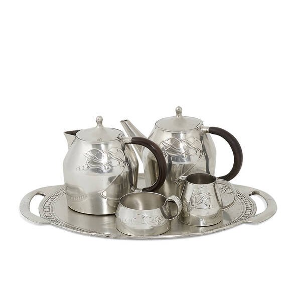 Archibald Knox for Liberty &amp; Co.: Tea service
