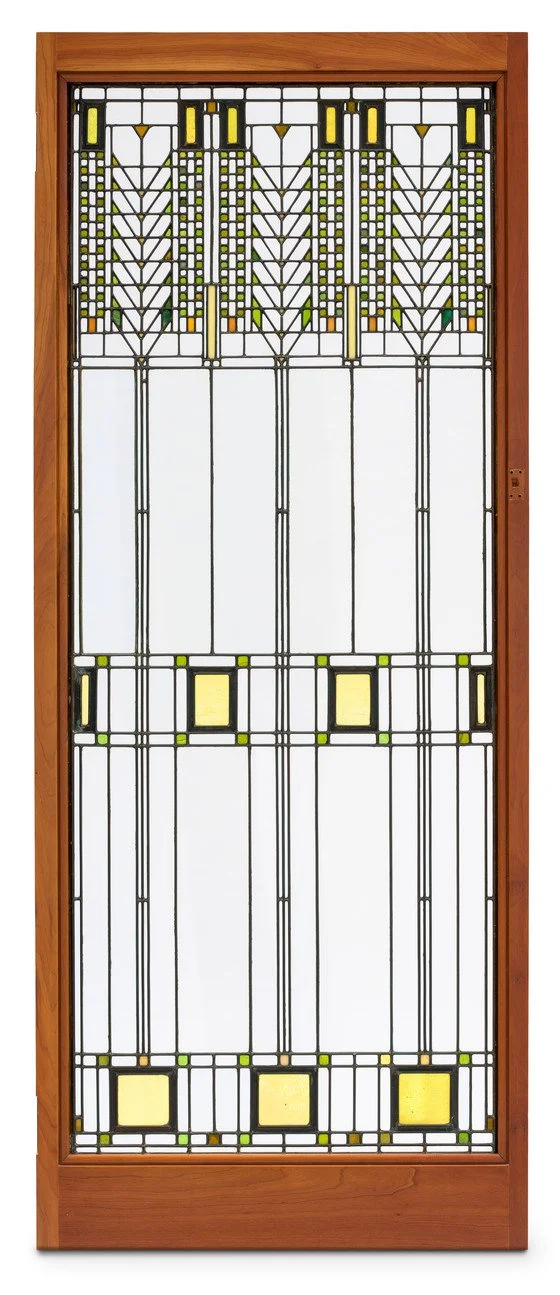 Frank Lloyd Wright: Leaded Glass Window, 1903-1905