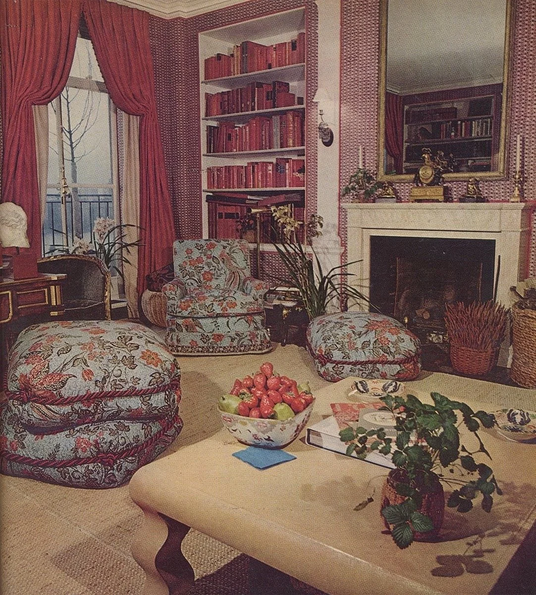  Jacqueline Kennedy Onassis’ New York Apartment, 1973 