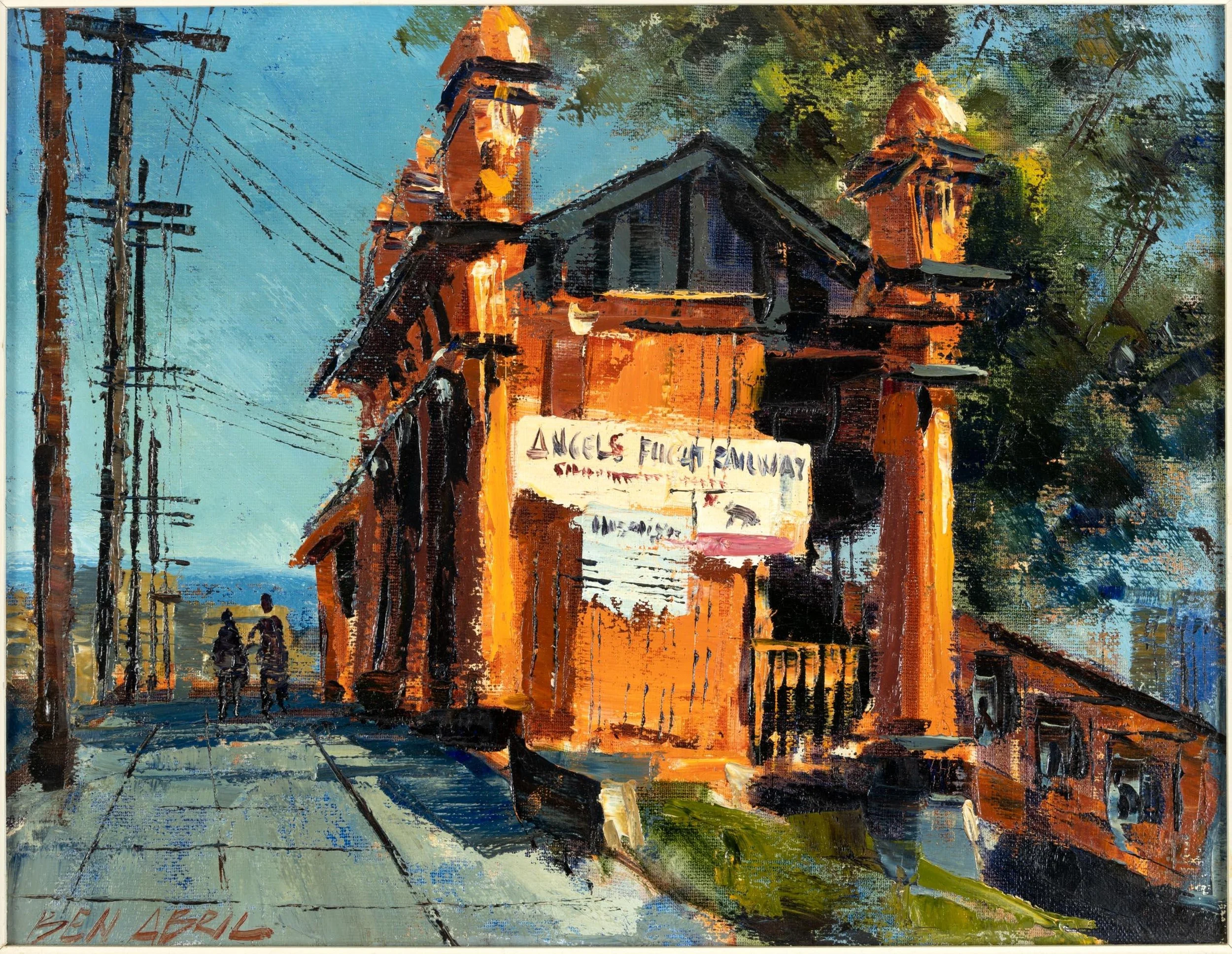 Angel’s Flight in Art