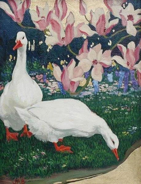 Ducks and Magnolias