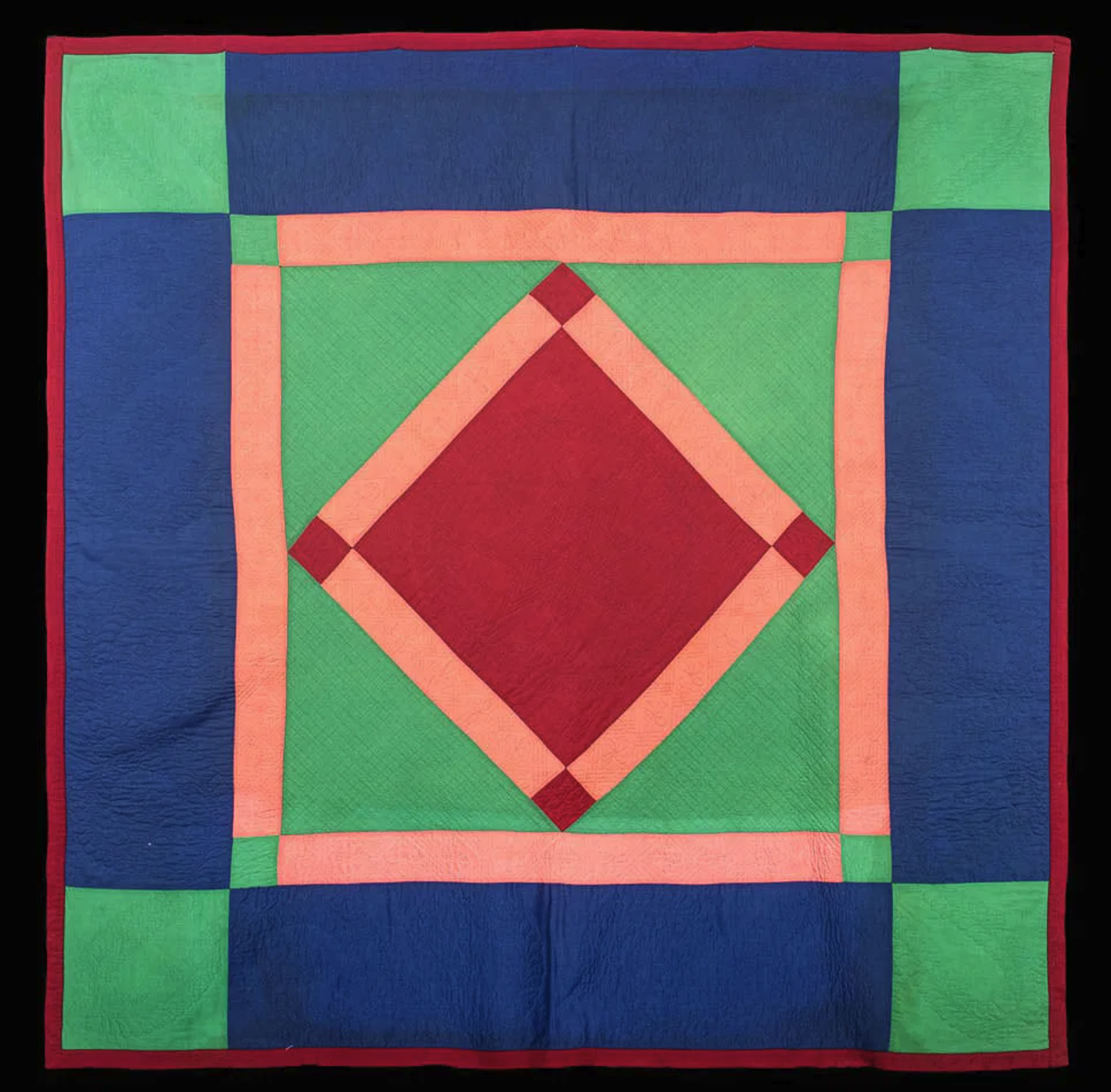 Diamond in Square Quilt