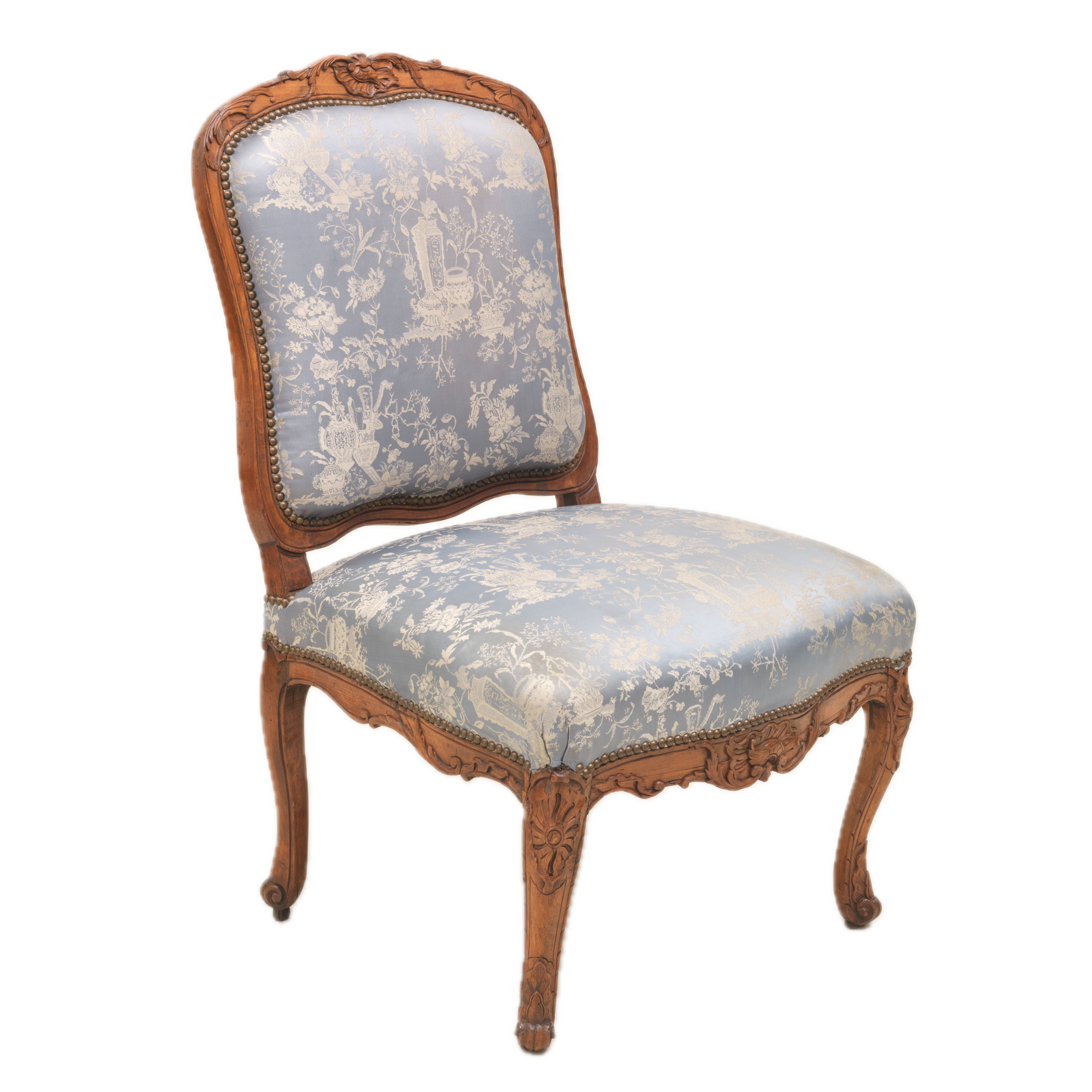antique carved wood chair