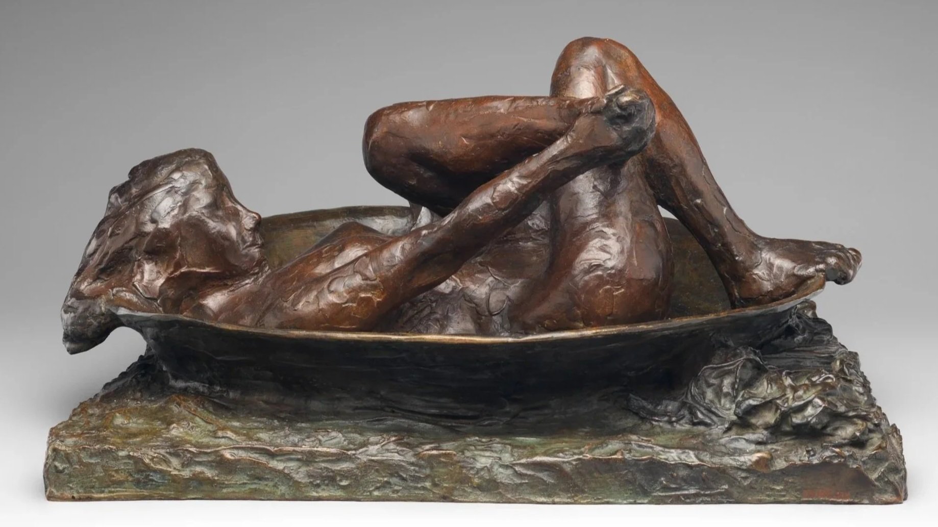 Edgar Degas Bronze bather