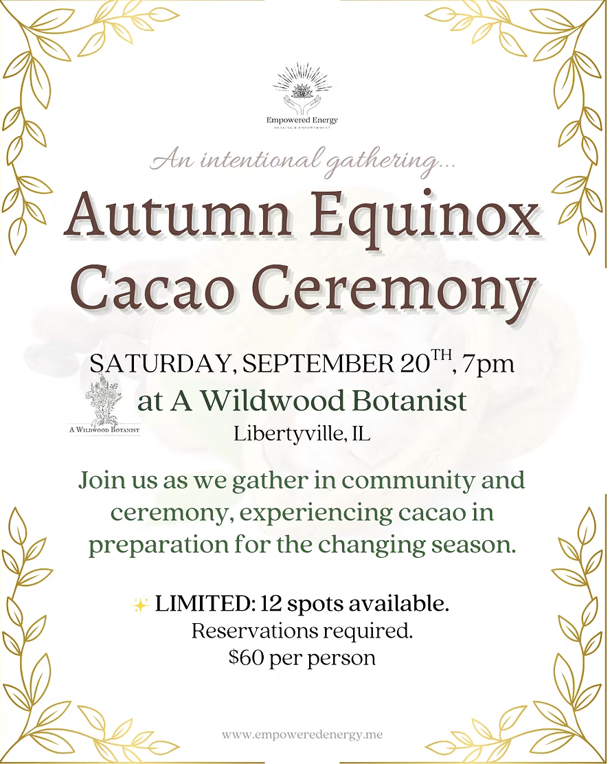 Autumn Equinox Cacao Ceremony