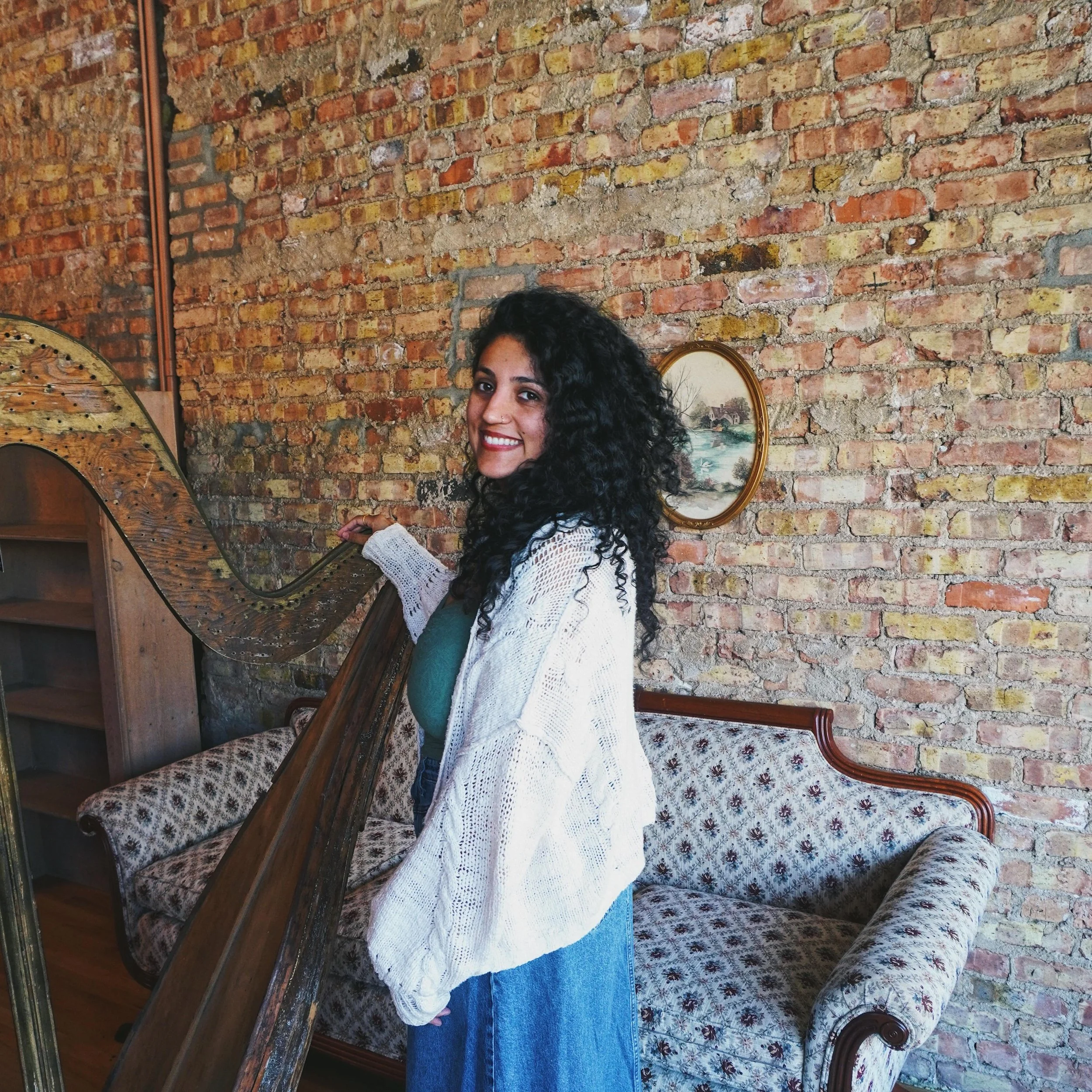 This time last year I was becoming the harp lady in town! I am so excited to celebrate our one year anniversary with you all next weekend! I cannot put into words how grateful and honored I am to be a part of this community and to have made so many b