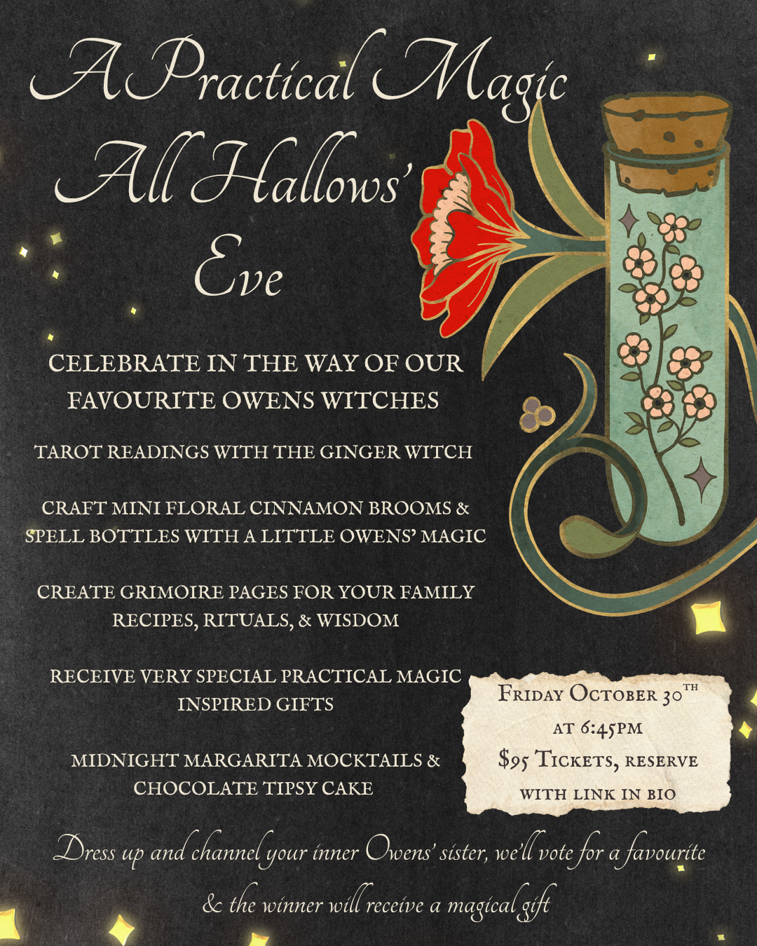 A Practical Magic All Hallows’ Eve
