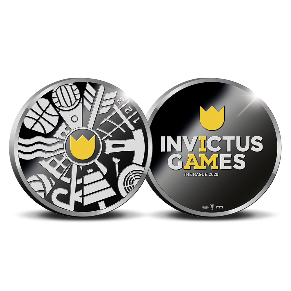 VZ en KZ Invictus Games Zilveren Penning.png