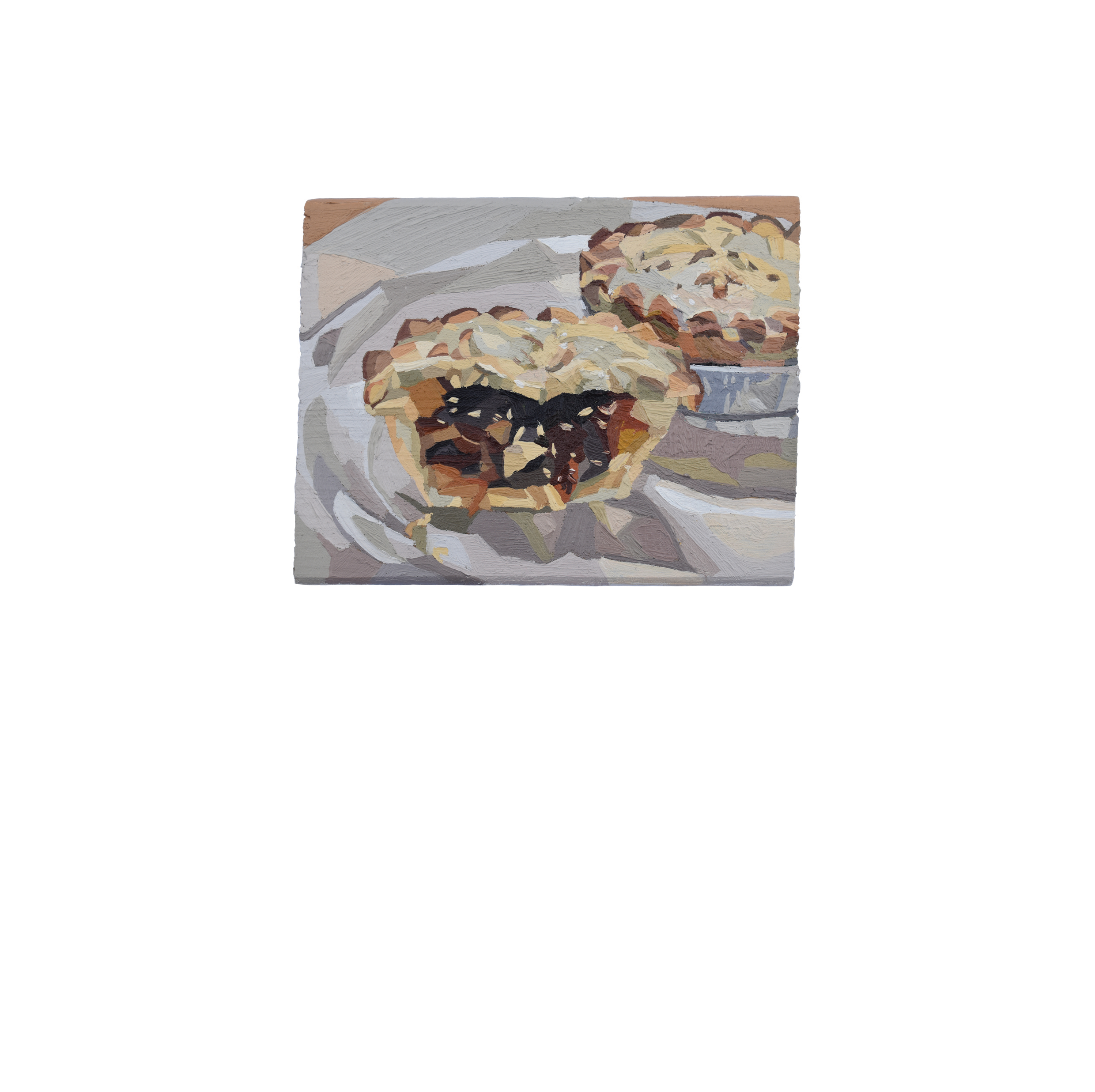 25th September [Still Life with Mince Pies] - A6 Postcard