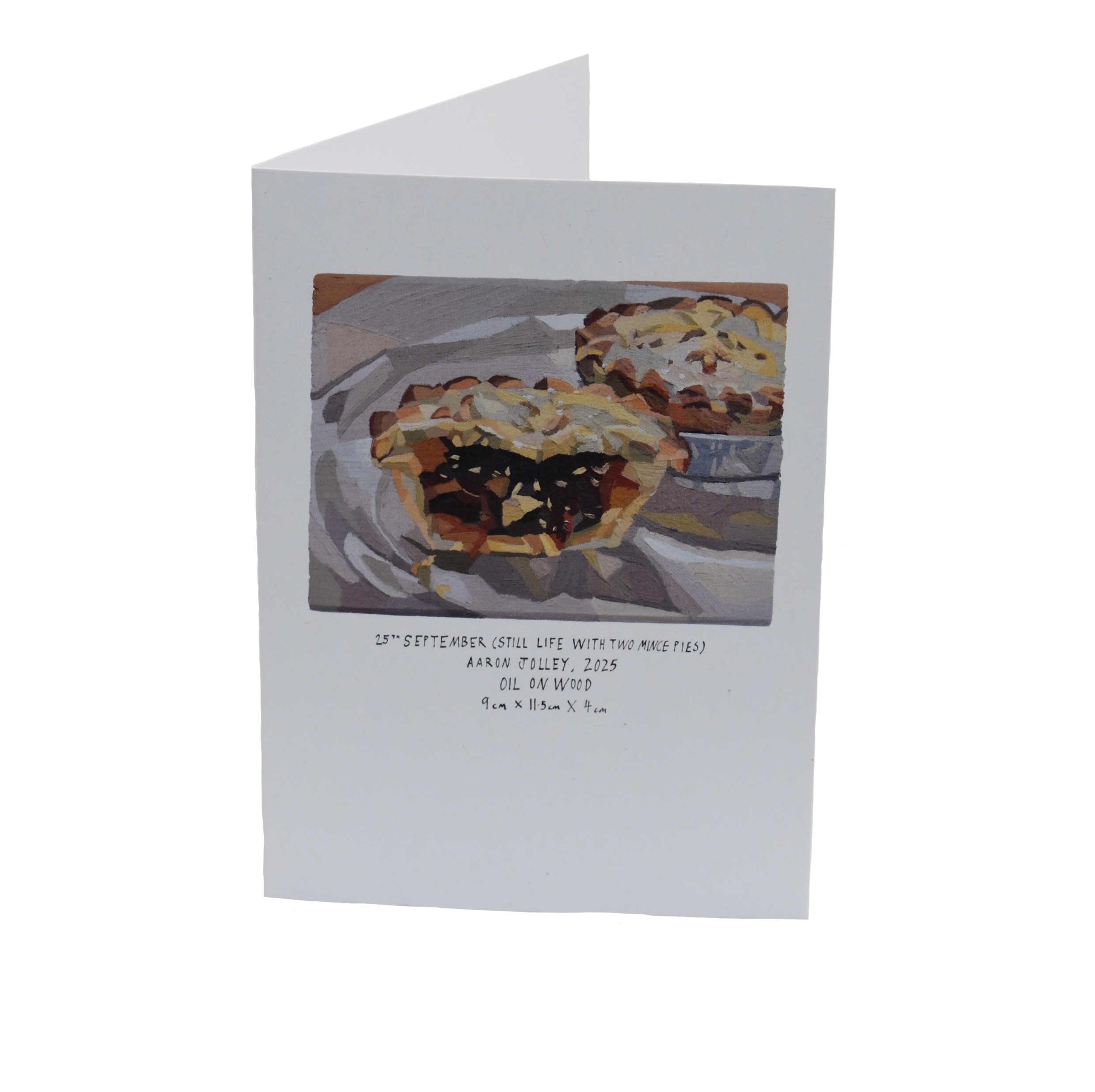 Christmas Card 2025 - 'Still Life with Mince Pies'