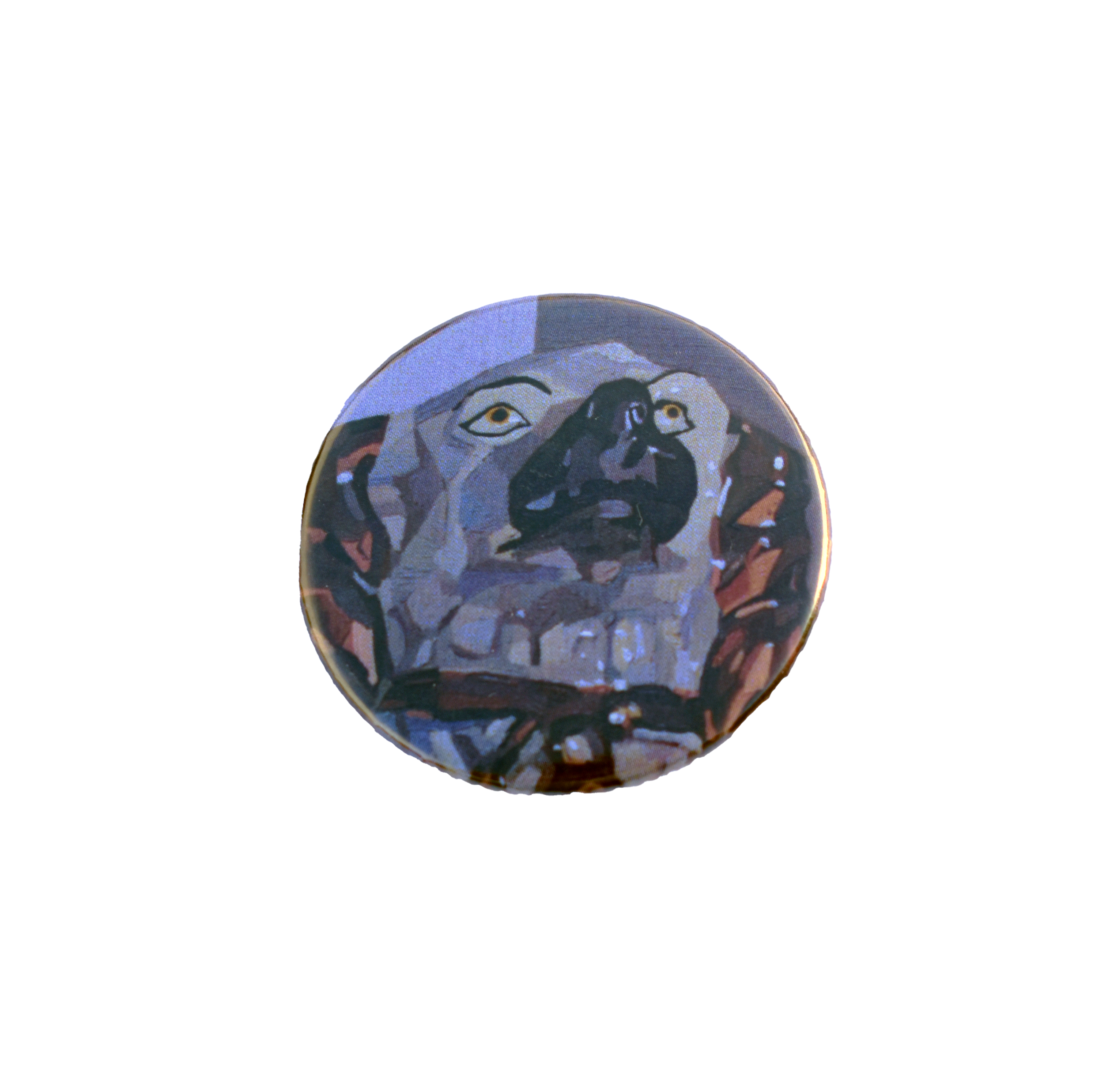 'Picture of an Ornament' - 38mm Badge