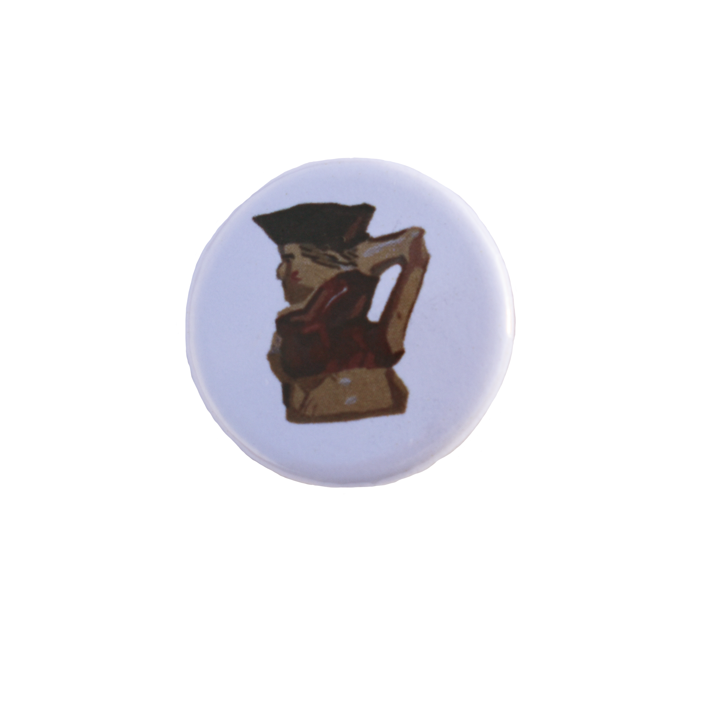 Smallest Toby In The World - 25mm Badge